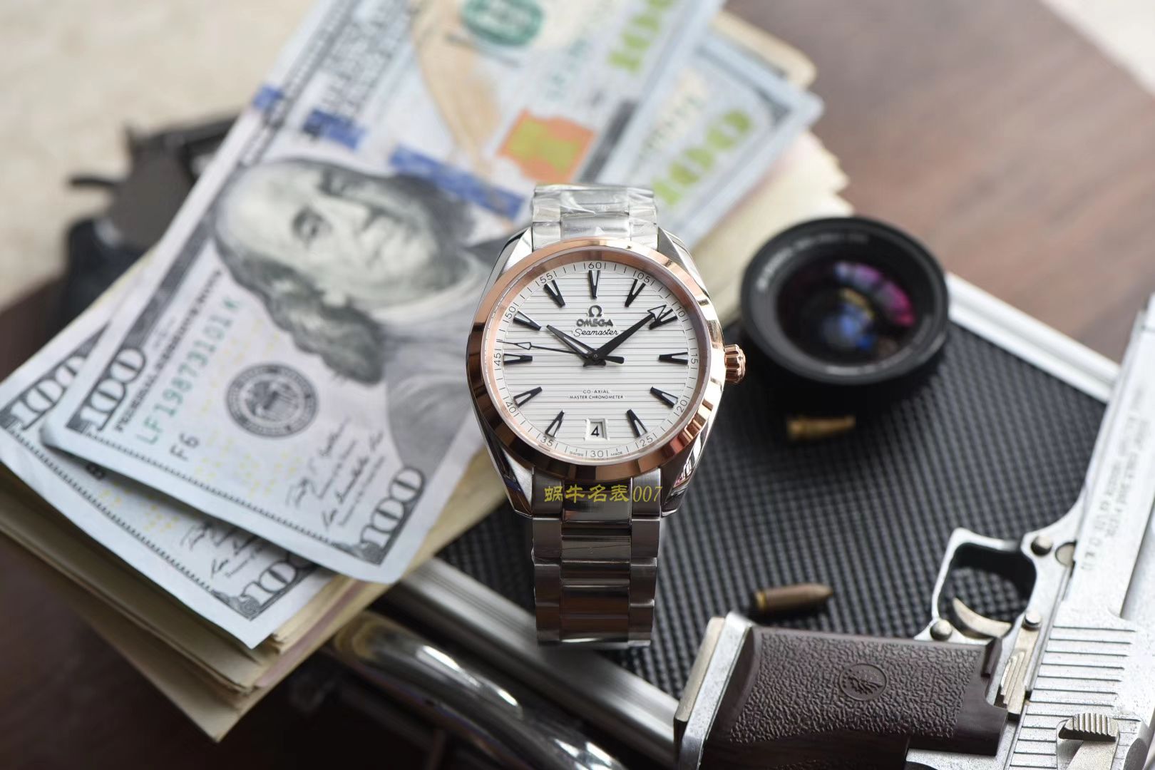 OMEGA Seamaster 系列220.22.41.21.02.001 wrist watch 【XF新品❗ Seamaster 150M柚木纹面一比一超A精仿】 / M366