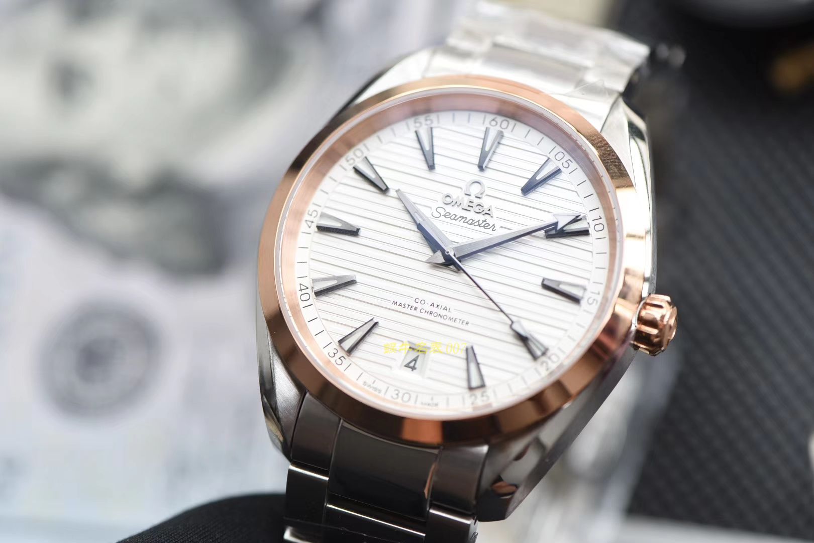 OMEGA Seamaster 系列220.22.41.21.02.001 wrist watch 【XF新品❗ Seamaster 150M柚木纹面一比一超A精仿】 / M366