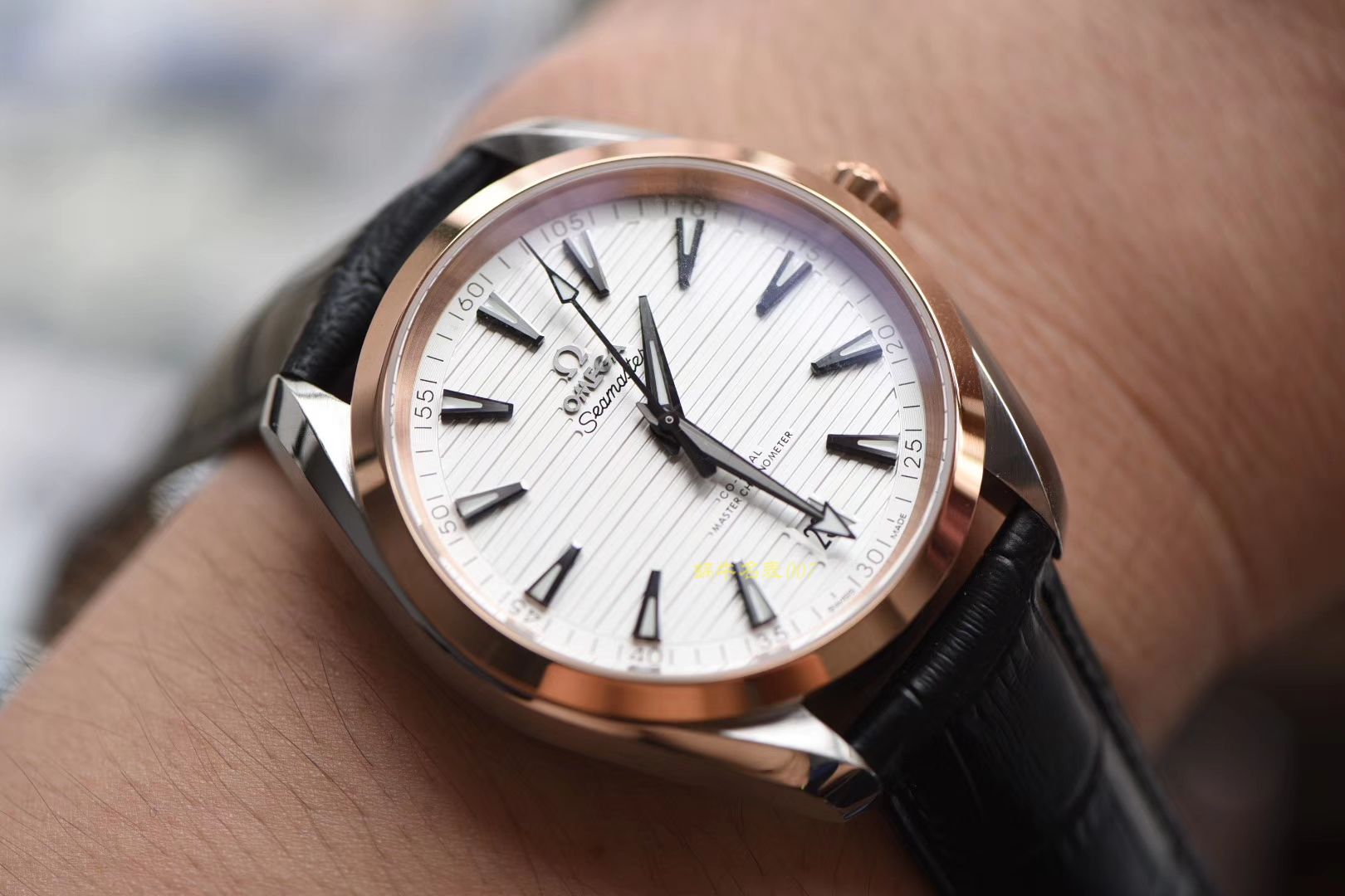 OMEGA Seamaster 系列220.22.41.21.02.001 wrist watch 【XF新品❗ Seamaster 150M柚木纹面一比一超A精仿】 / M366