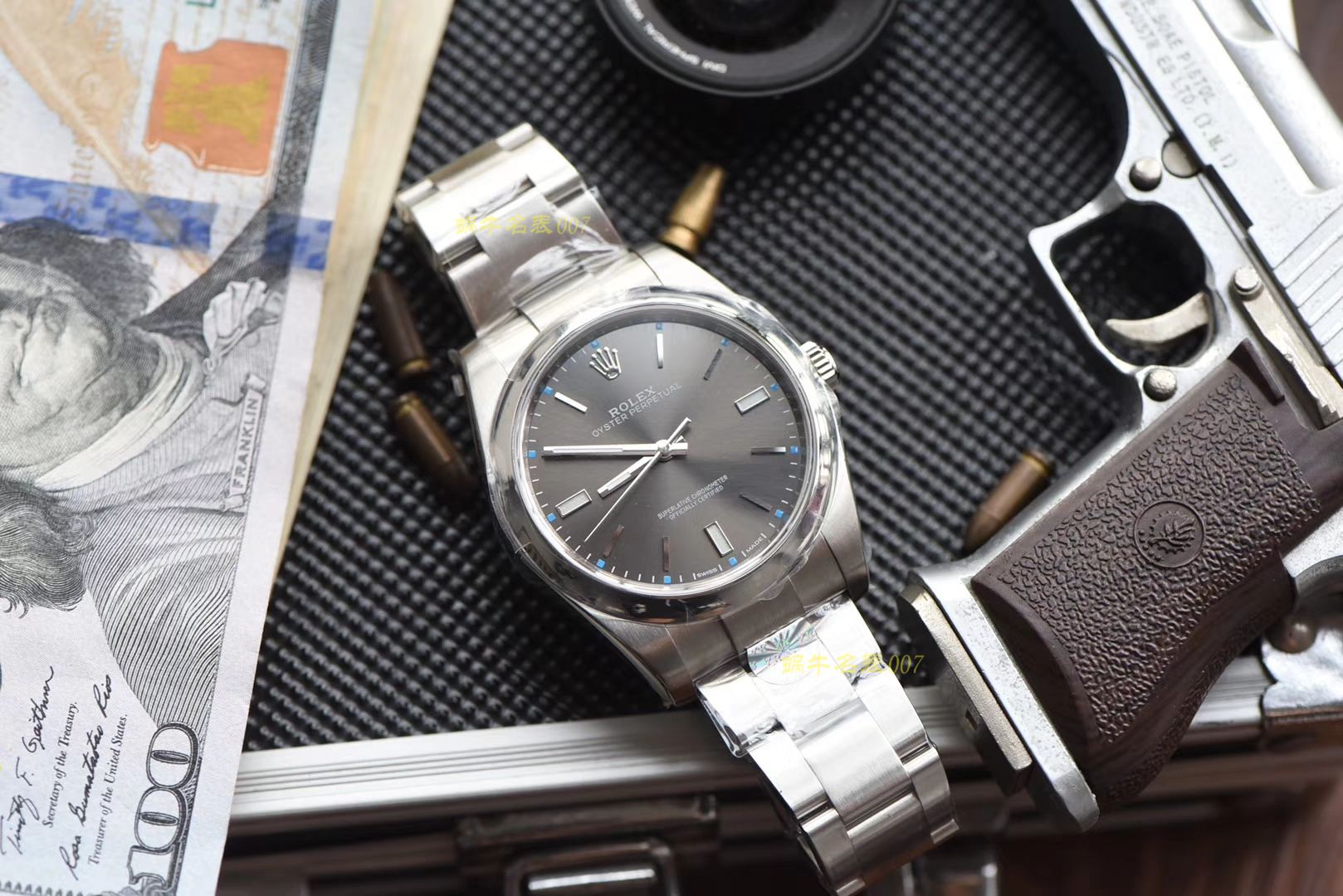  Rolex  oyster perpetual 动系列m114300-0001 wrist watch 【AR一比一高精仿 oyster perpetual 动904L精钢】 / R309