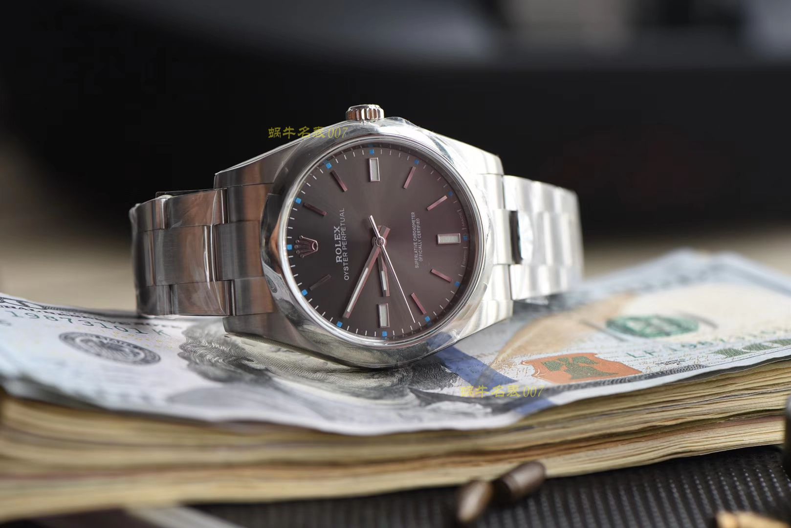  Rolex  oyster perpetual 动系列m114300-0001 wrist watch 【AR一比一高精仿 oyster perpetual 动904L精钢】 / R309