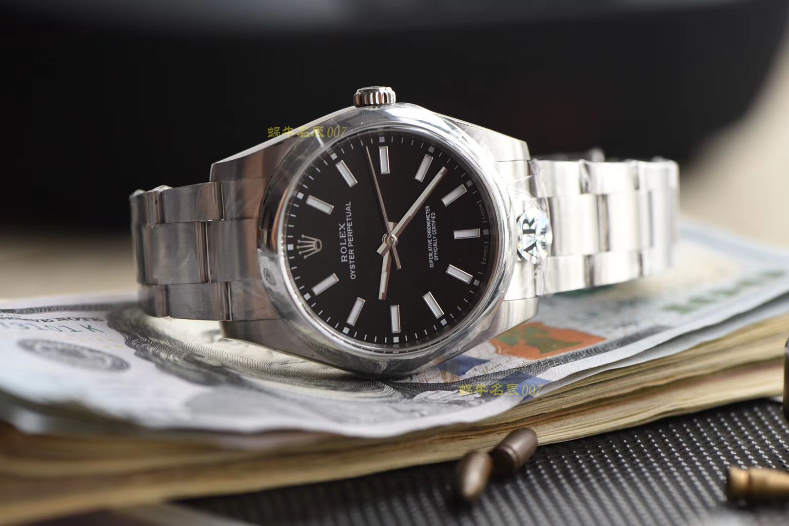  Rolex  oyster perpetual 动系列m114300-0005 wrist watch 【AR最高版本  oyster perpetual 动39毫米904L精钢】一比一复刻高仿 / R307