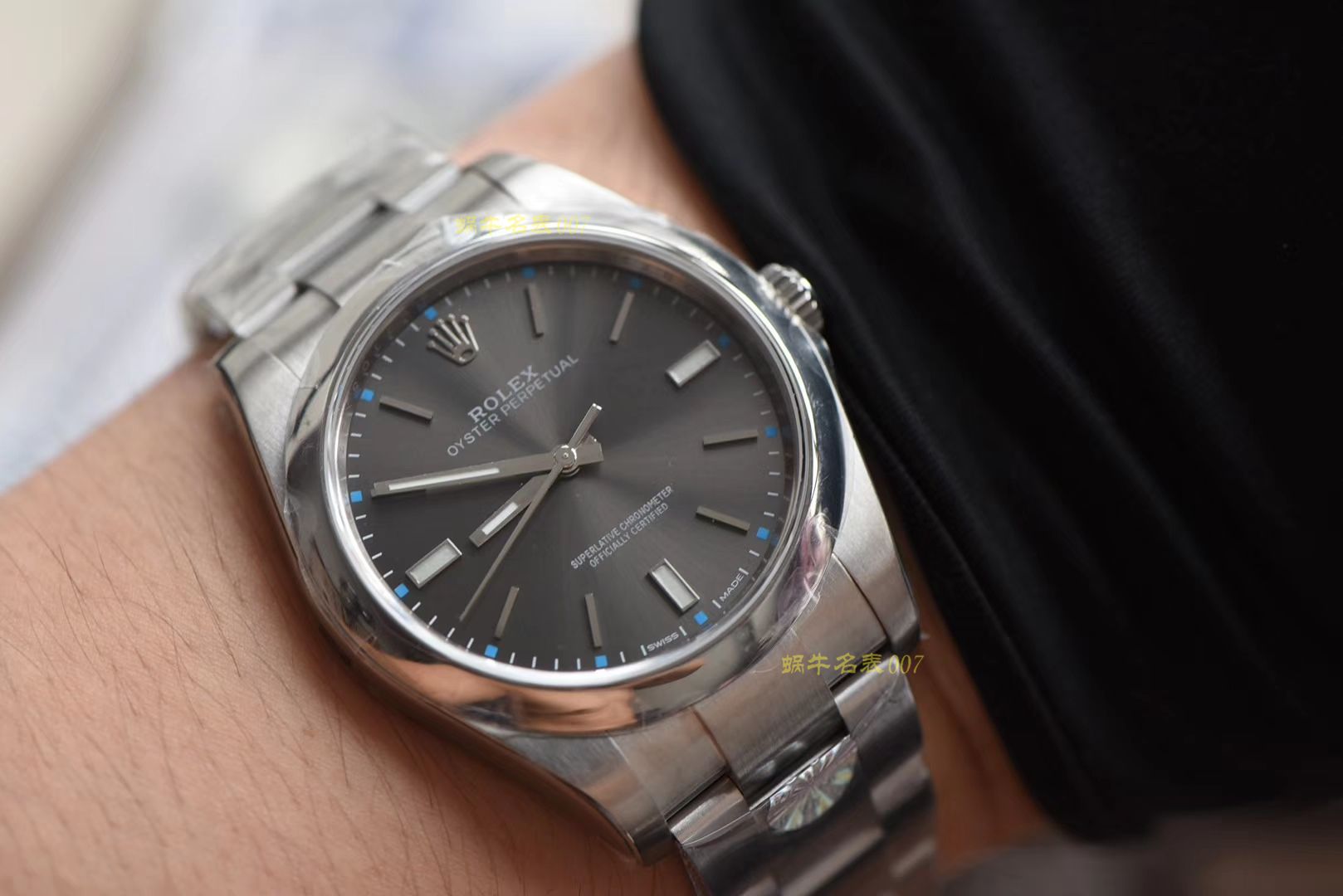  Rolex  oyster perpetual 动系列m114300-0001 wrist watch 【AR一比一高精仿 oyster perpetual 动904L精钢】 / R309