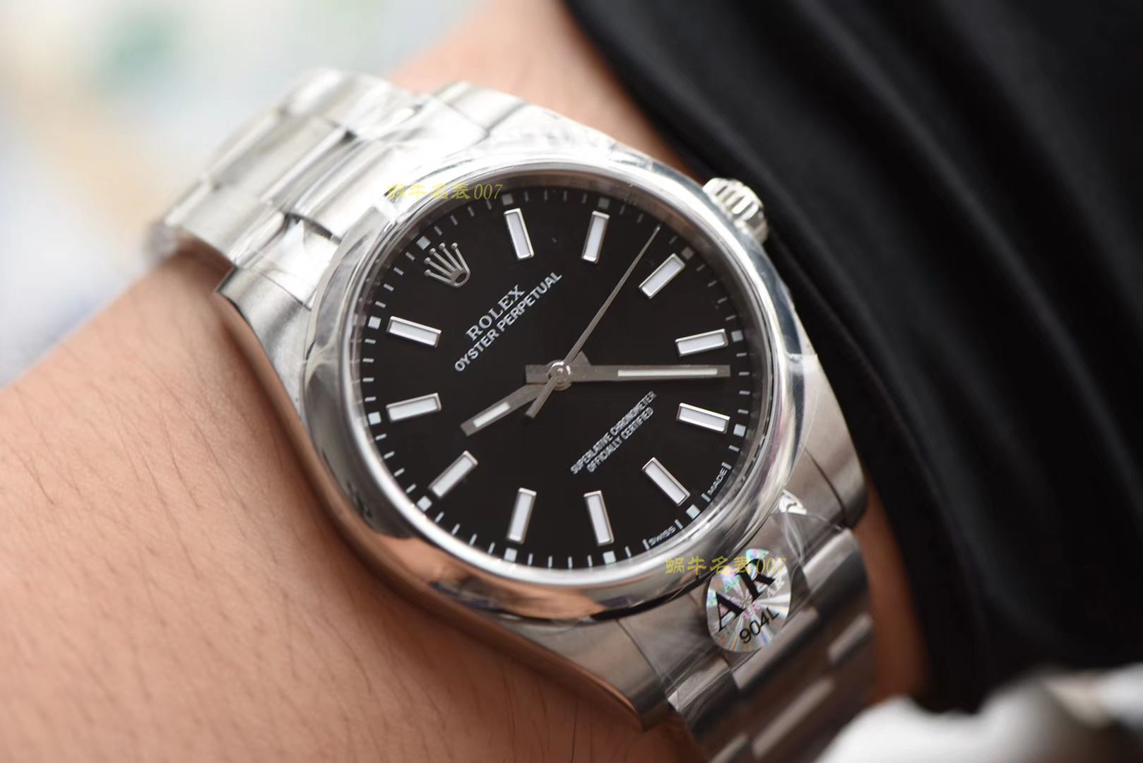  Rolex  oyster perpetual 动系列m114300-0005 wrist watch 【AR最高版本  oyster perpetual 动39毫米904L精钢】一比一复刻高仿 / R307