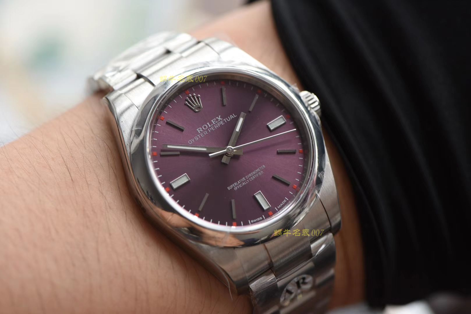  Rolex  oyster perpetual 动系列m114300-0001 wrist watch 【AR一比一高精仿 oyster perpetual 动904L精钢】 / R309