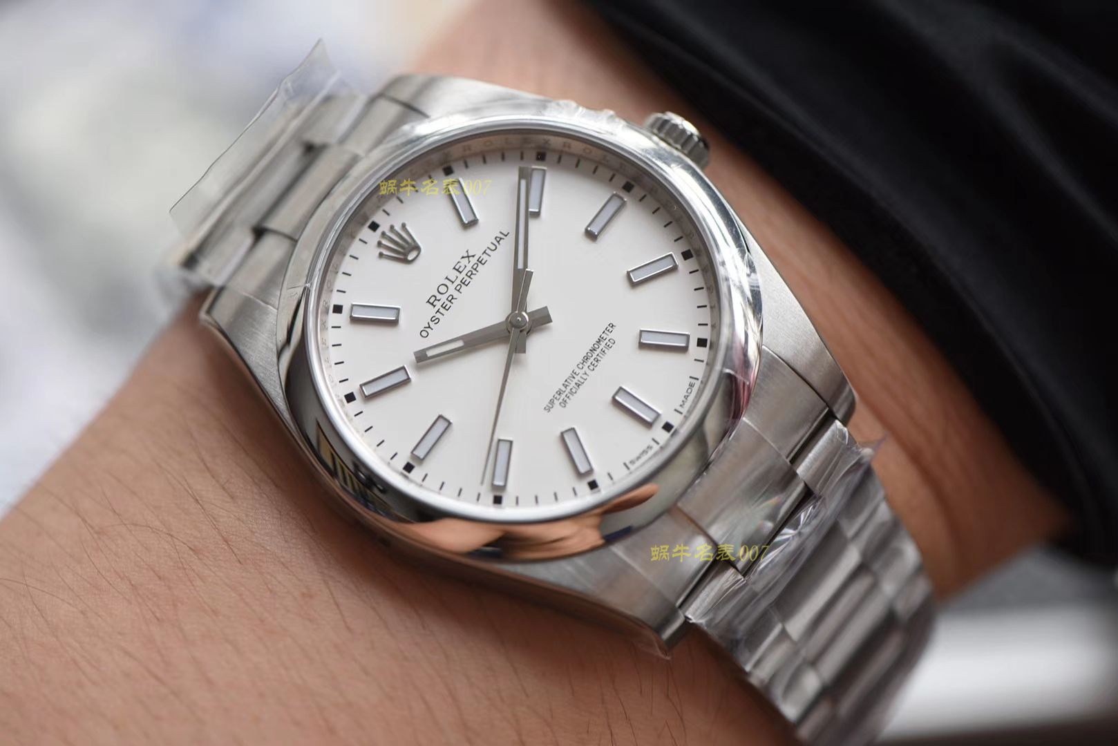  Rolex  oyster perpetual 动系列m114300-0005 wrist watch 【AR最高版本  oyster perpetual 动39毫米904L精钢】一比一复刻高仿 / R307