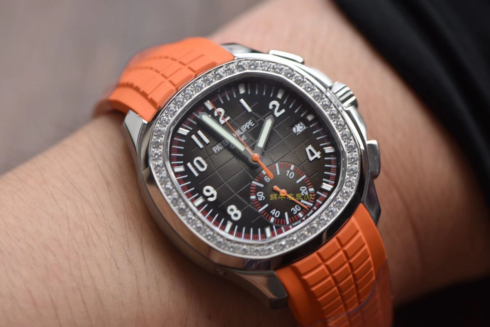  PATEK PHILIPPE AQUANAUT系列5968A-001计时 wrist watch 【YL一比一超A高精仿】 / BD238