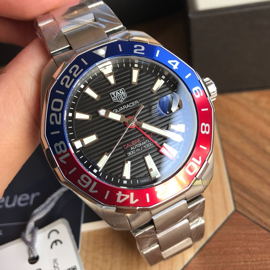 【渠道原单货】 TAG Heuer 竞潜系列WAY201F.BA0927GMT wrist watch  / TG067