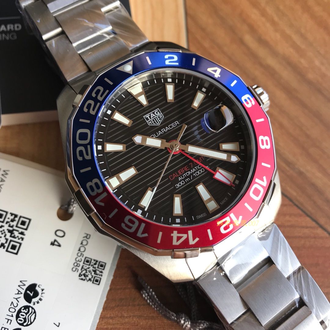 【渠道原单货】 TAG Heuer 竞潜系列WAY201F.BA0927GMT wrist watch  / TG067