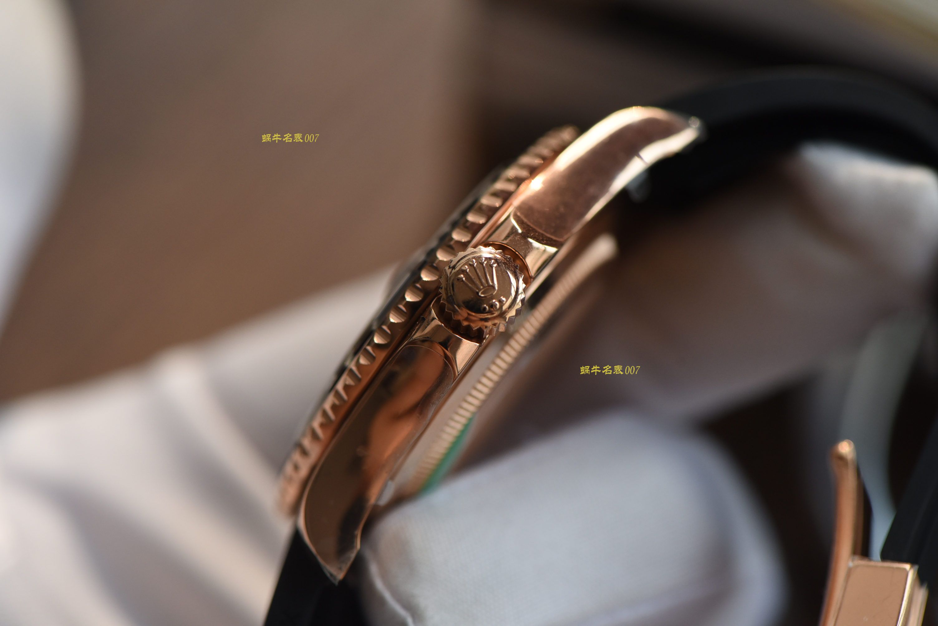 【 Video analysis 】AR Rolex  Yacht-Master 系列116655-Oysterflex bracelet wrist watch （AR一比一高仿 Rolex 金游艇） / R312
