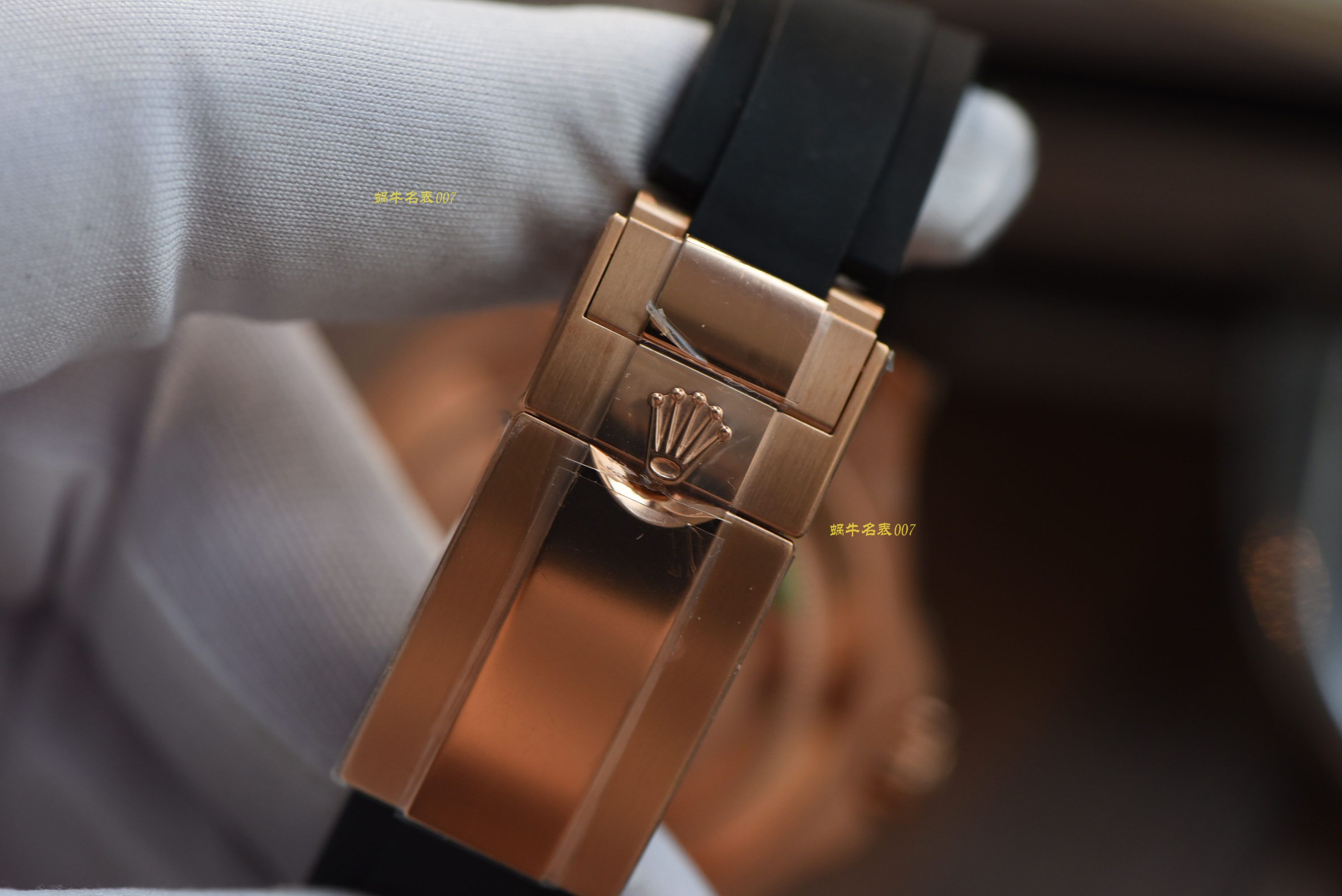 【 Video analysis 】AR Rolex  Yacht-Master 系列116655-Oysterflex bracelet wrist watch （AR一比一高仿 Rolex 金游艇） / R312