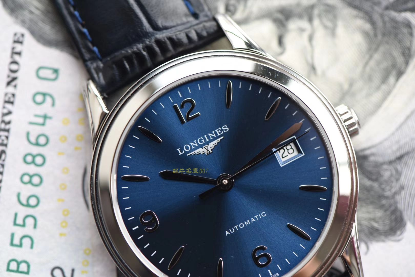  Longines 优雅军旗系列 L4.874.4.12.6，L4.874.4.96.6等男士机械 wrist watch 【 Longines 军旗系列精品❗ 超薄1：1 top 高仿版本～】 / L109