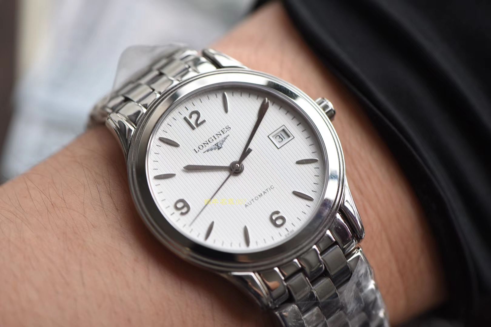  Longines 优雅军旗系列 L4.874.4.12.6，L4.874.4.96.6等男士机械 wrist watch 【 Longines 军旗系列精品❗ 超薄1：1 top 高仿版本～】 / L109