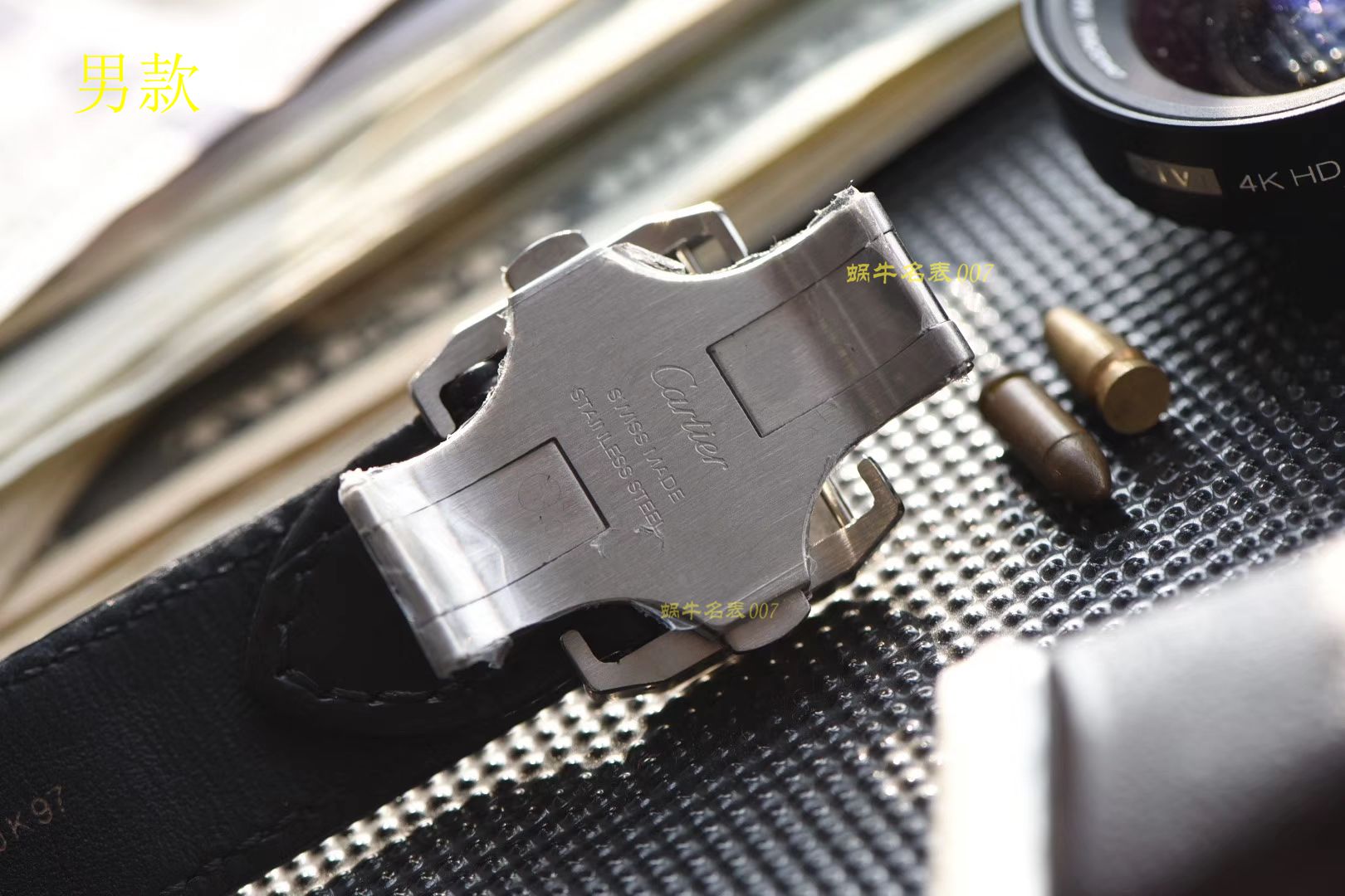 【 Video analysis 】 Cartier   Santos 复刻高仿W20106X8 wrist watch ，V6 Factory 一比一超A高仿 top 满钻款SANTOS 100后镶钻 / K212