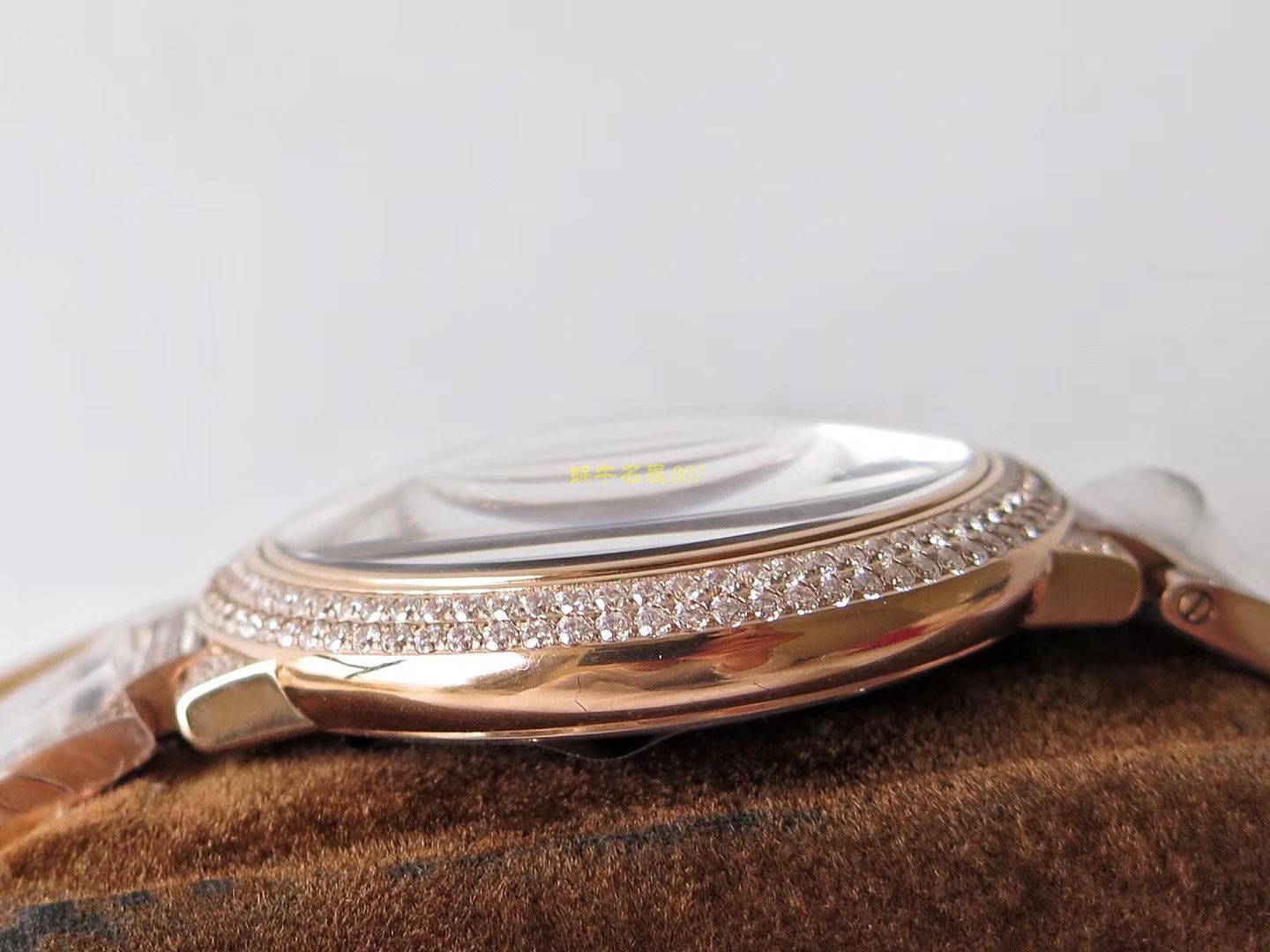 【TW一比一高仿】] Cartier  神豪级满钻版42mm大气球W69006Z2（全玫瑰金版）以及WE9009Z3（全白金版） wrist watch  / K213