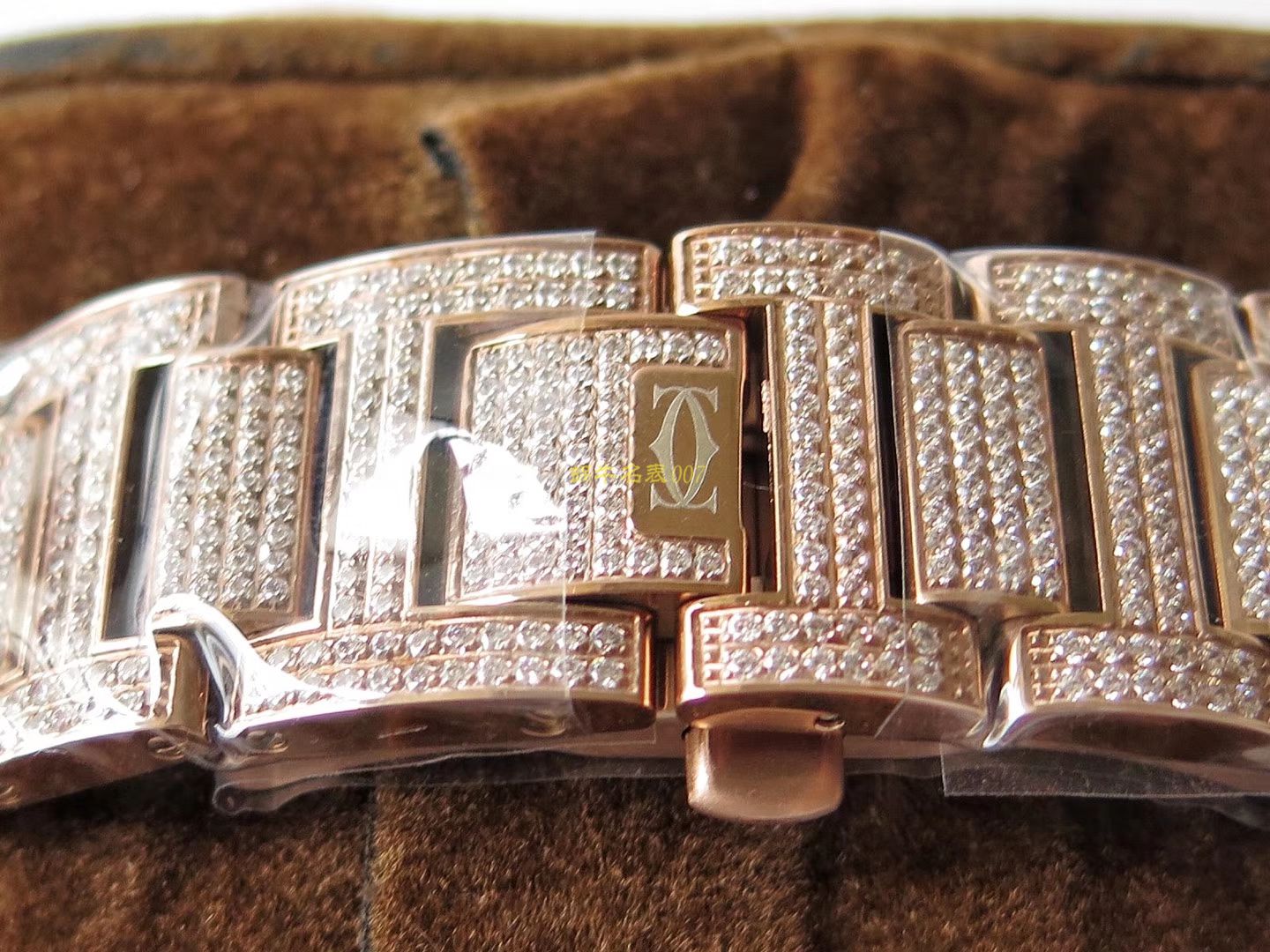 【TW一比一高仿】] Cartier  神豪级满钻版42mm大气球W69006Z2（全玫瑰金版）以及WE9009Z3（全白金版） wrist watch  / K213