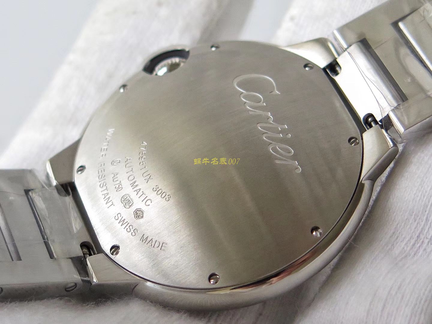 【TW一比一高仿】] Cartier  神豪级满钻版42mm大气球W69006Z2（全玫瑰金版）以及WE9009Z3（全白金版） wrist watch  / K213