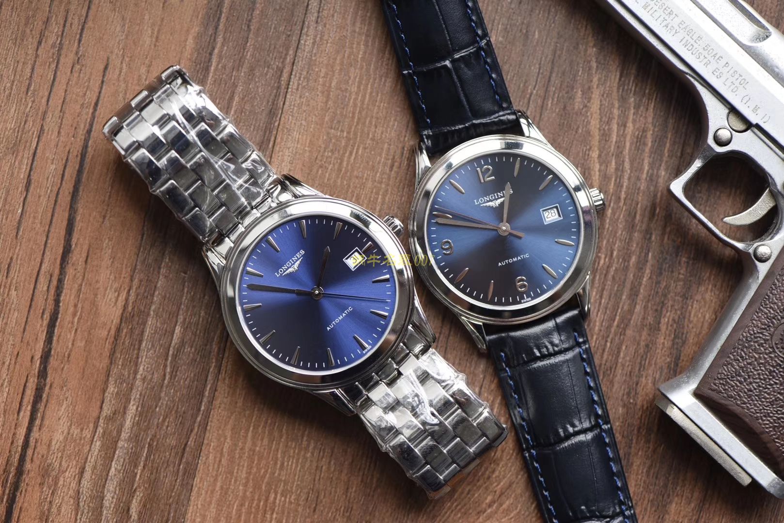  Longines 优雅军旗系列 L4.874.4.12.6，L4.874.4.96.6等男士机械 wrist watch 【 Longines 军旗系列精品❗ 超薄1：1 top 高仿版本～】 / L109