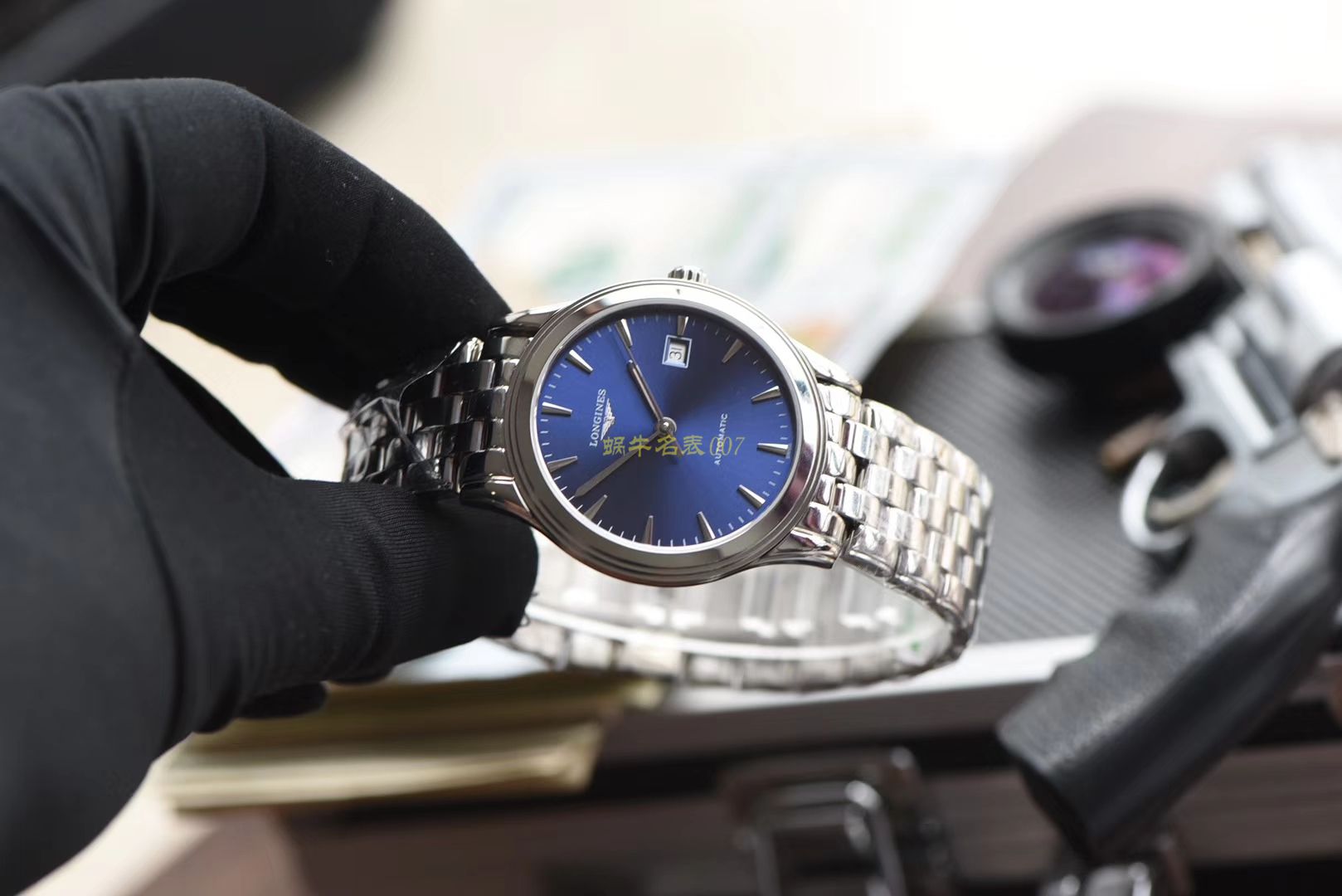  Longines 优雅军旗系列 L4.874.4.12.6，L4.874.4.96.6等男士机械 wrist watch 【 Longines 军旗系列精品❗ 超薄1：1 top 高仿版本～】 / L109