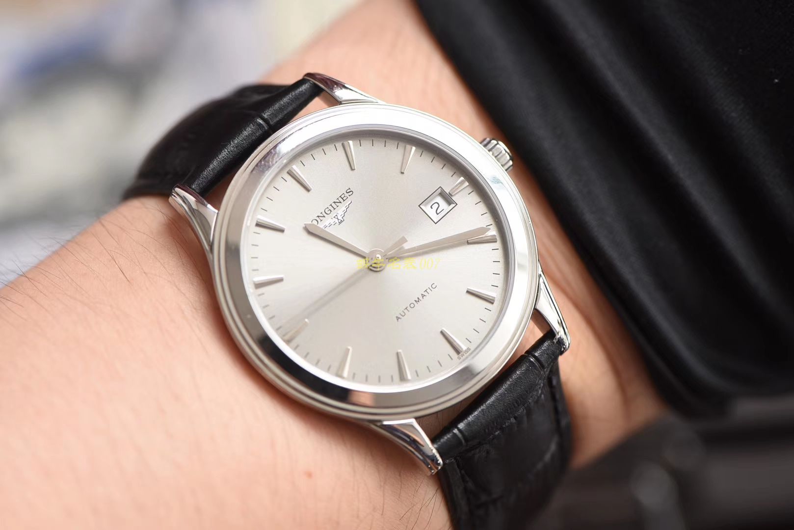  Longines 优雅军旗系列 L4.874.4.12.6，L4.874.4.96.6等男士机械 wrist watch 【 Longines 军旗系列精品❗ 超薄1：1 top 高仿版本～】 / L109