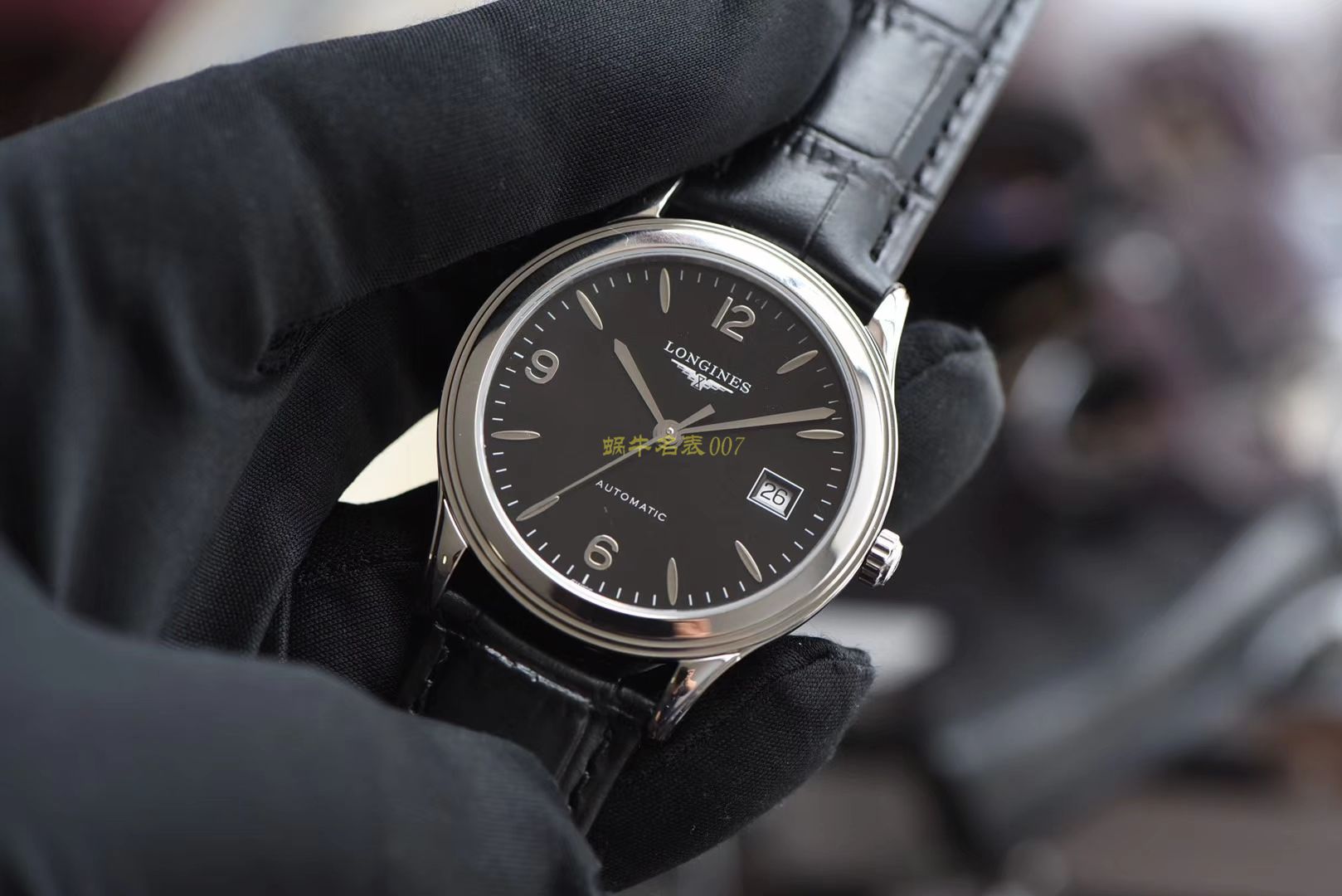  Longines 优雅军旗系列 L4.874.4.12.6，L4.874.4.96.6等男士机械 wrist watch 【 Longines 军旗系列精品❗ 超薄1：1 top 高仿版本～】 / L109