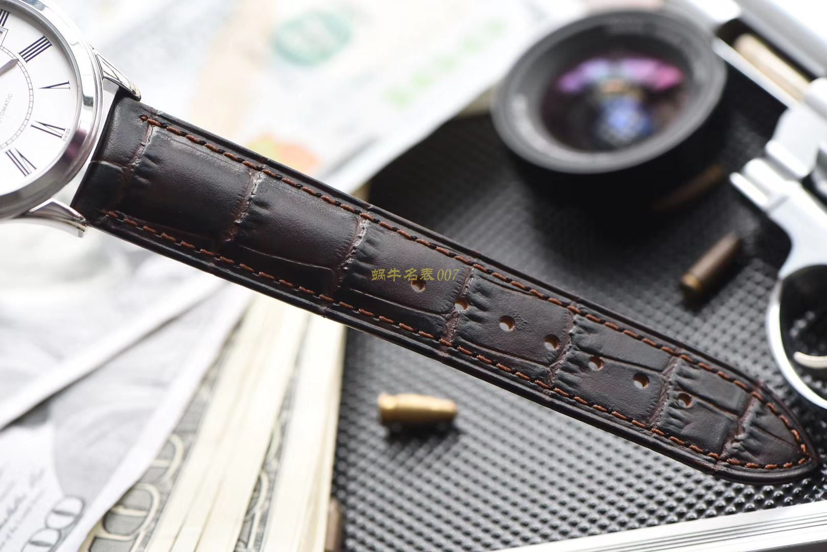  Longines 优雅军旗系列 L4.874.4.12.6，L4.874.4.96.6等男士机械 wrist watch 【 Longines 军旗系列精品❗ 超薄1：1 top 高仿版本～】 / L109