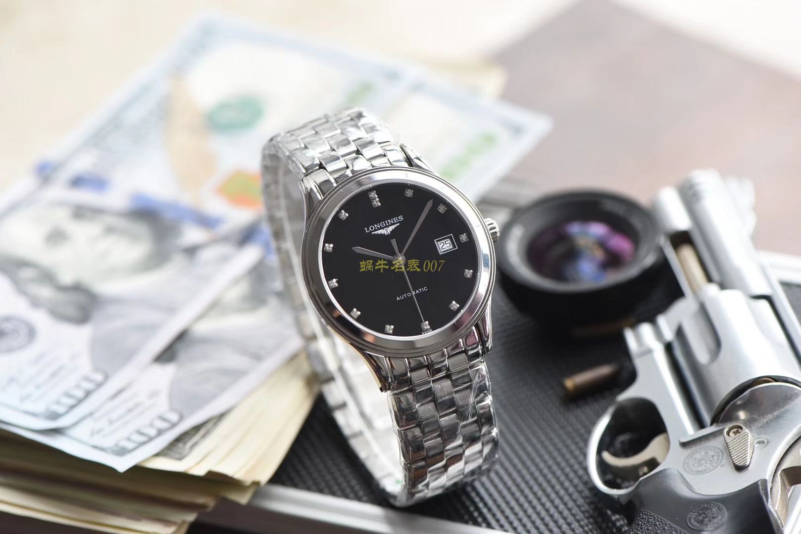  Longines 优雅军旗系列 L4.874.4.12.6，L4.874.4.96.6等男士机械 wrist watch 【 Longines 军旗系列精品❗ 超薄1：1 top 高仿版本～】 / L109