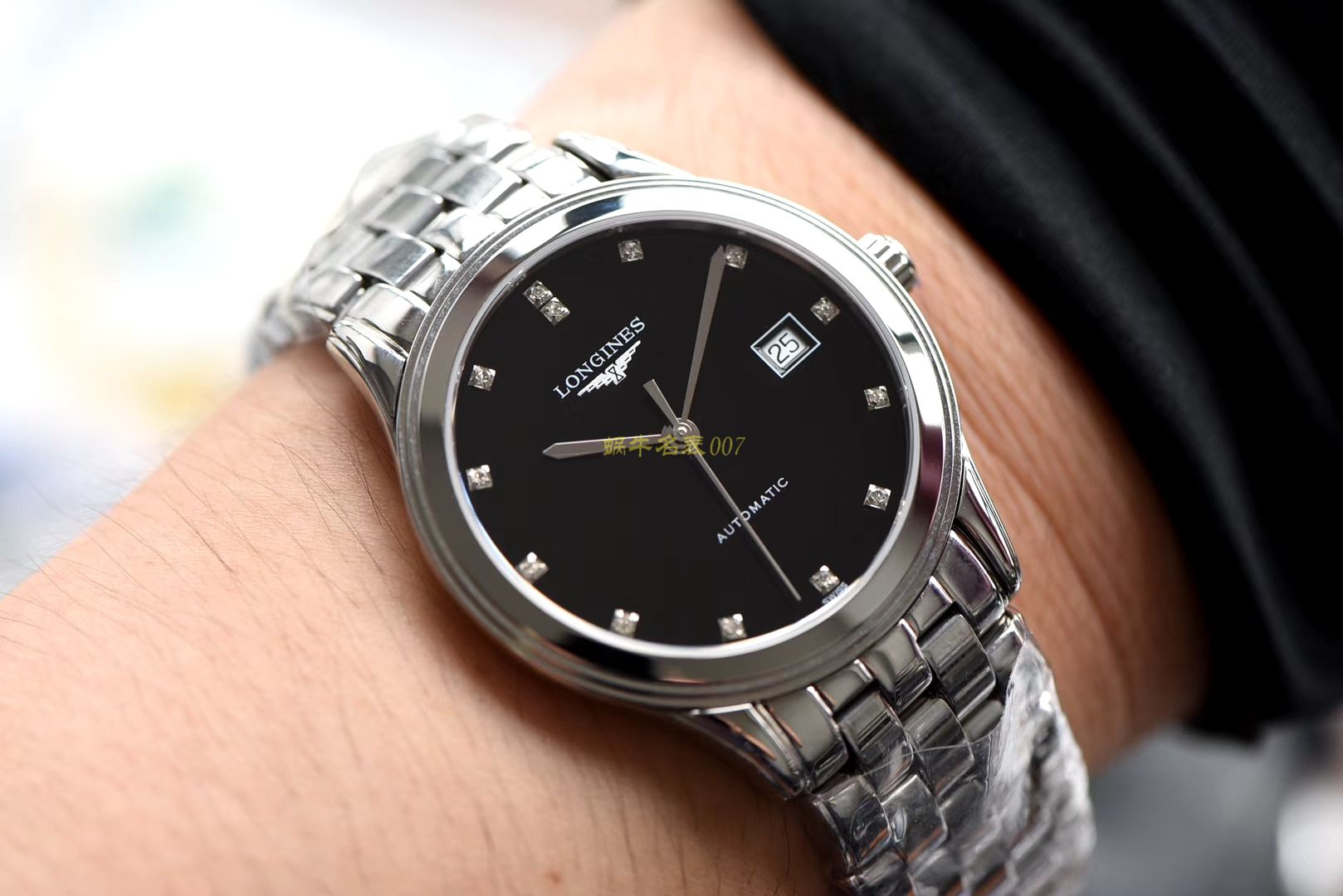  Longines 优雅军旗系列 L4.874.4.12.6，L4.874.4.96.6等男士机械 wrist watch 【 Longines 军旗系列精品❗ 超薄1：1 top 高仿版本～】 / L109