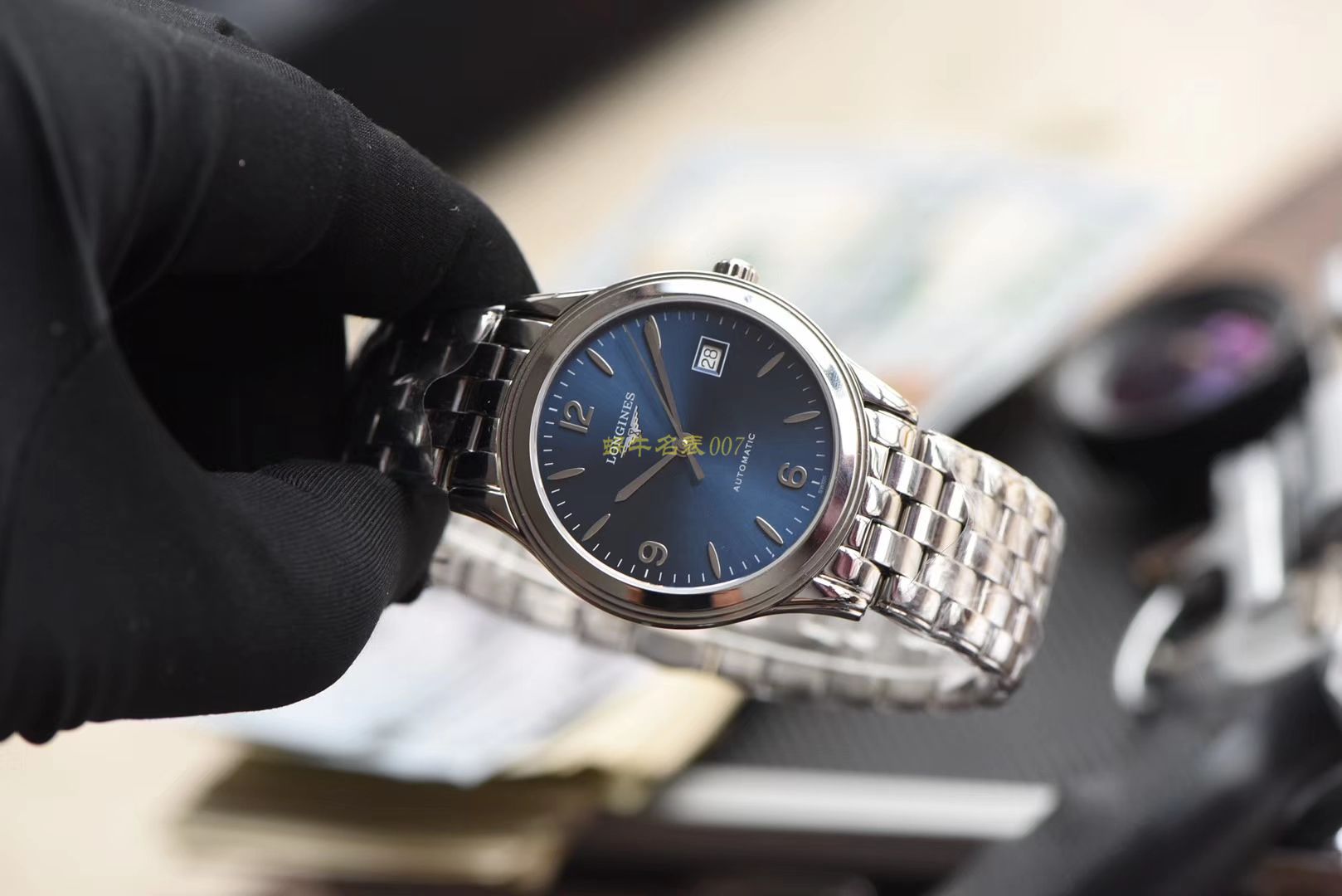  Longines 优雅军旗系列 L4.874.4.12.6，L4.874.4.96.6等男士机械 wrist watch 【 Longines 军旗系列精品❗ 超薄1：1 top 高仿版本～】 / L109