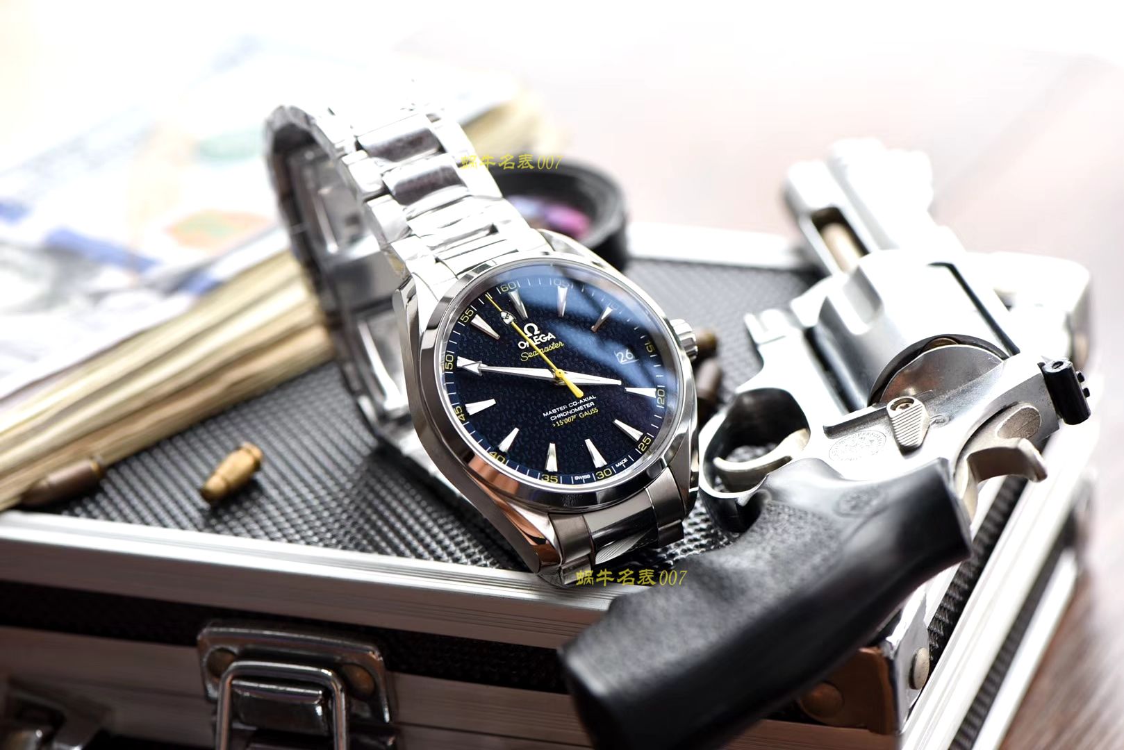 【 Video analysis VS 詹姆斯邦德007工艺新突破！升级V2 版本！ top 复刻高仿】OMEGA Seamaster 系列231.10.42.21.03.004 wrist watch  / M368