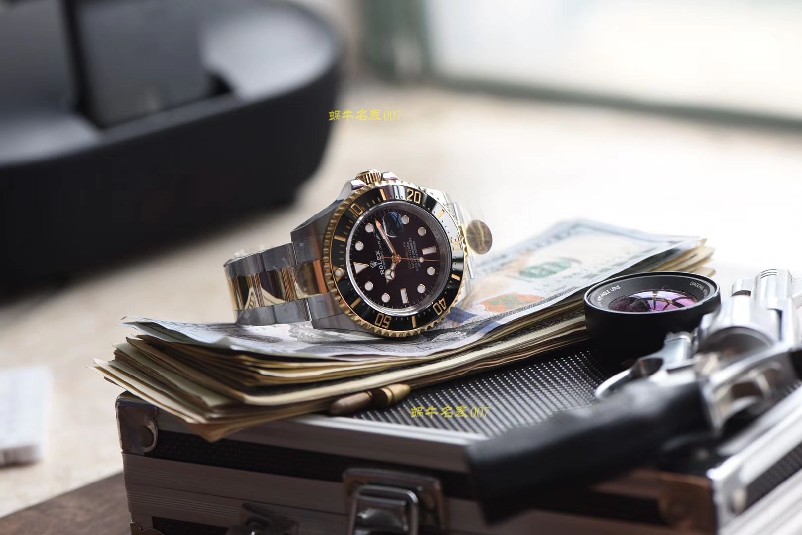 【AR Factory 一比一超A复刻高仿 Rolex 单黄间金鬼王最强副本】 Rolex SEA-DEWLLER 126603海使型系列m126603-0001 wrist watch  / R313