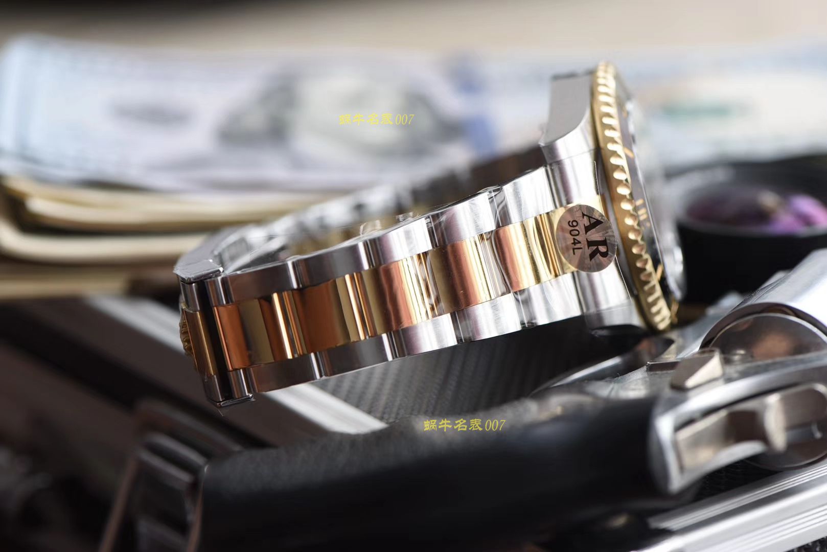【AR Factory 一比一超A复刻高仿 Rolex 单黄间金鬼王最强副本】 Rolex SEA-DEWLLER 126603海使型系列m126603-0001 wrist watch  / R313