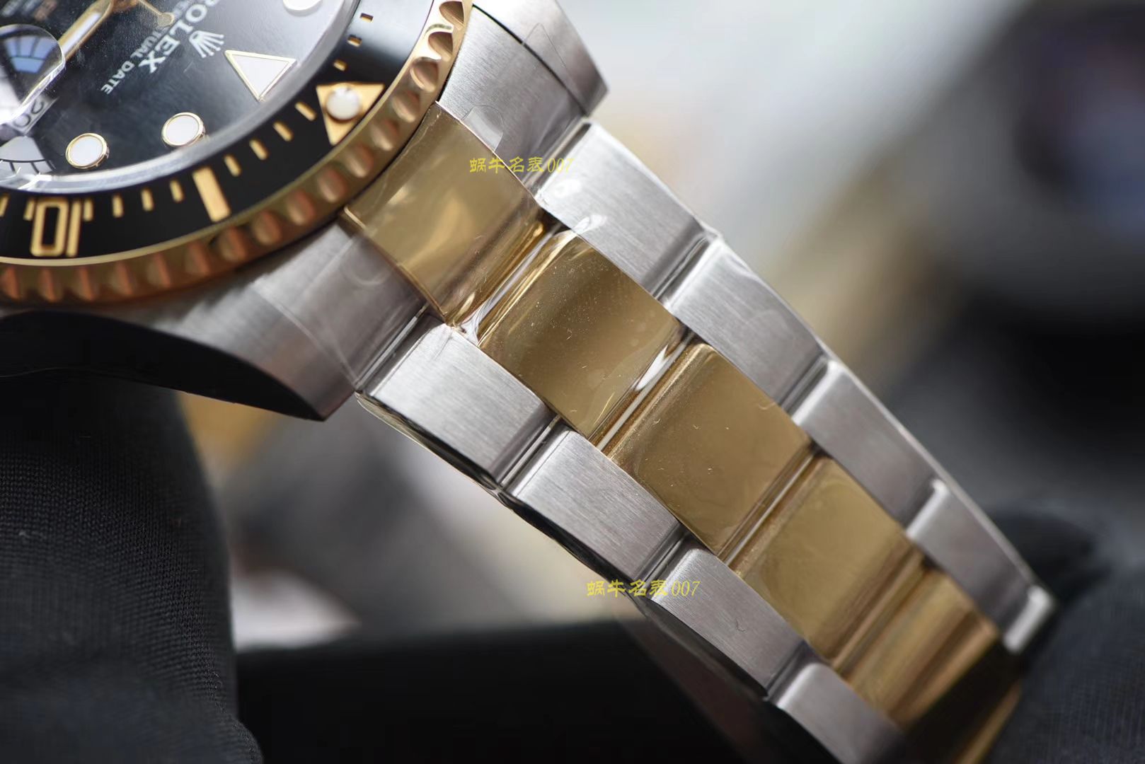 【AR Factory 一比一超A复刻高仿 Rolex 单黄间金鬼王最强副本】 Rolex SEA-DEWLLER 126603海使型系列m126603-0001 wrist watch  / R313