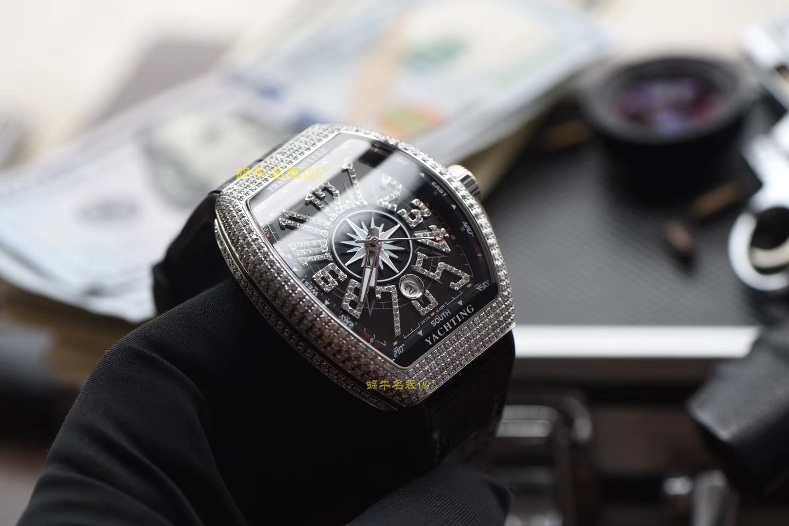 【ABS一比一超A高仿手表】 Franck Muller MEN'S COLLECTION系列V 45  wrist watch  / FL036