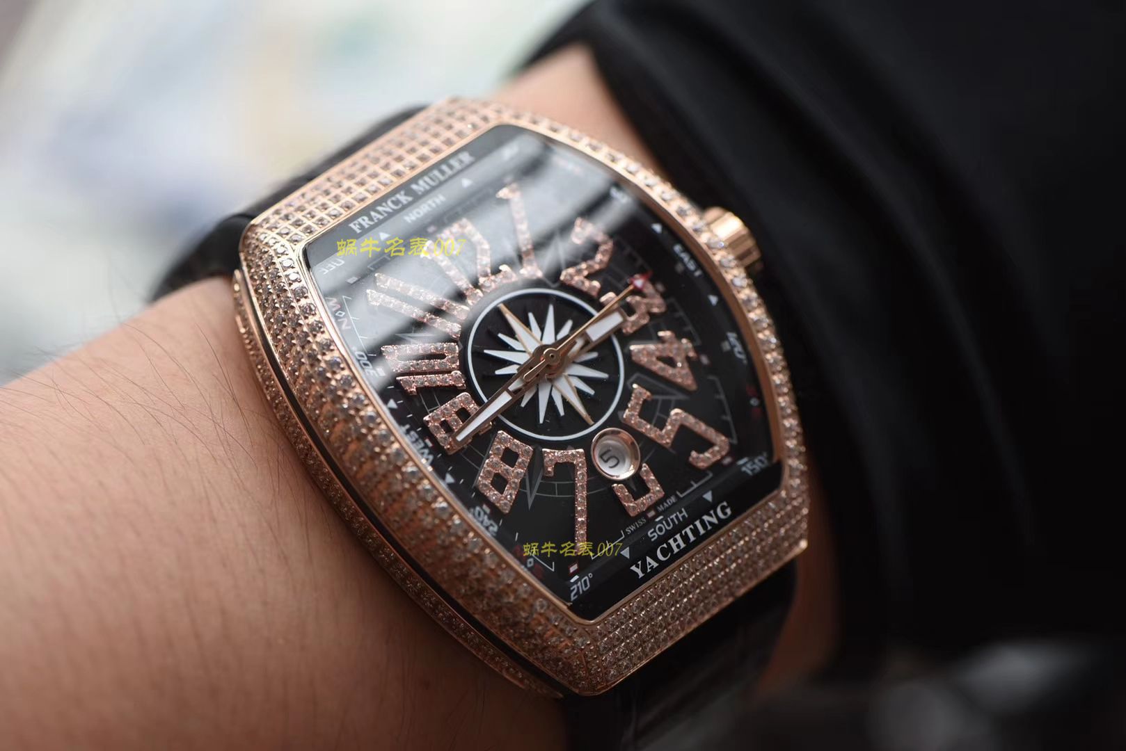 【ABS一比一超A高仿手表】 Franck Muller MEN'S COLLECTION系列V 45  wrist watch  / FL036