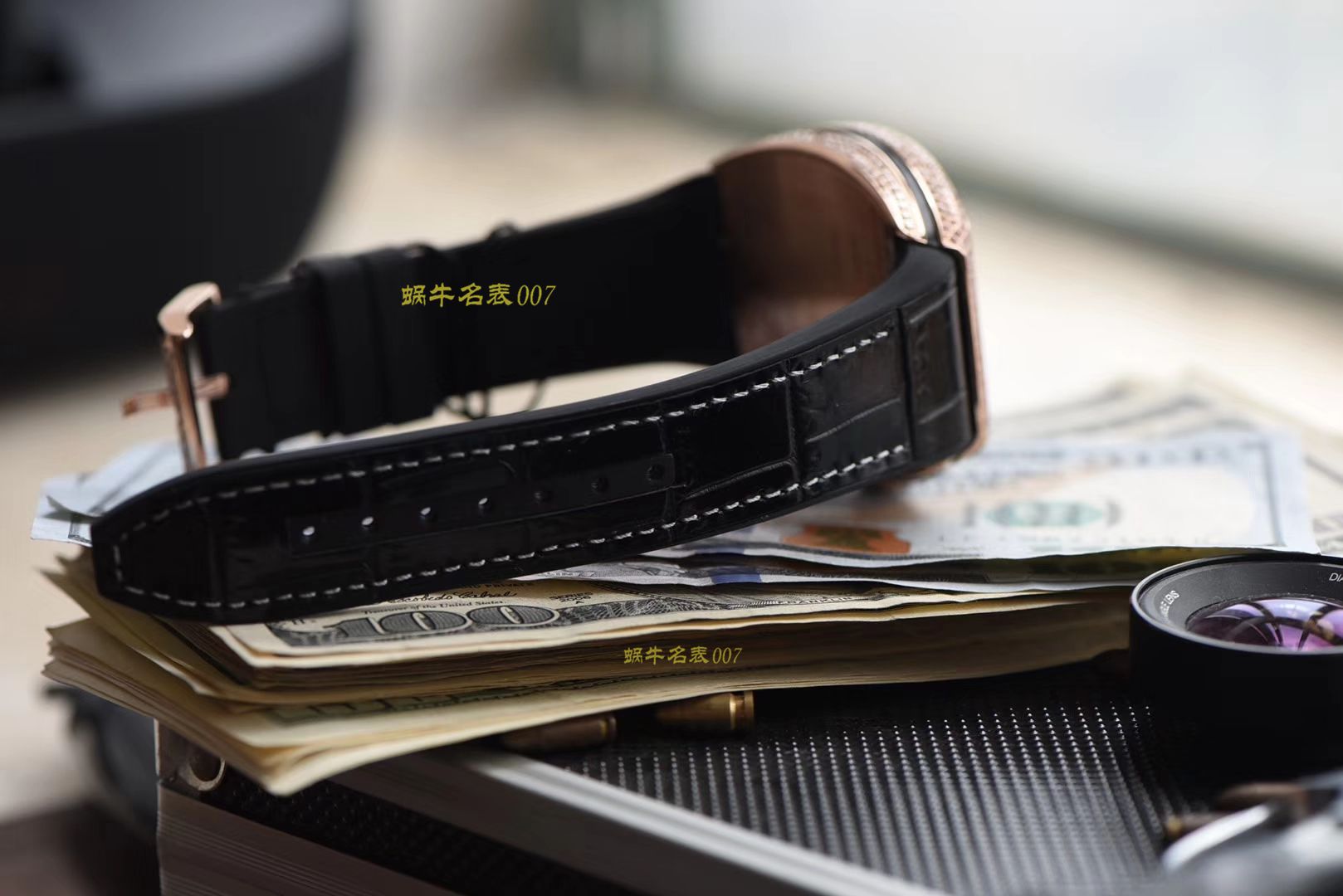 【ABS一比一超A高精仿Franck Muller】Franck MullerMEN'S COLLECTION系列V 45满钻 wrist watch  / FL033