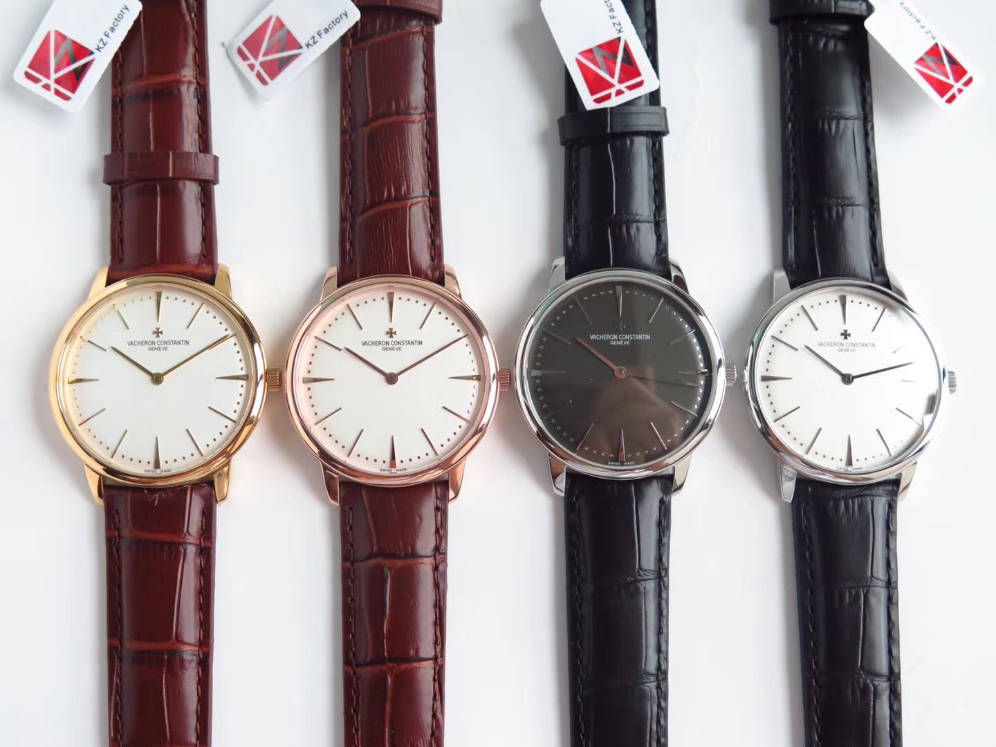 【KZ一比一超A高仿手表】Vacheron Constantin  传承系列81180/000G-9117（白色）,81180/000P-9539（深灰） wrist watch  / JS199
