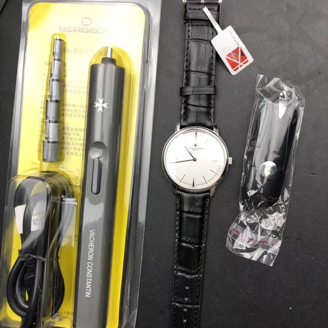 【KZ一比一超A高仿手表】Vacheron Constantin  传承系列81180/000G-9117（白色）,81180/000P-9539（深灰） wrist watch  / JS199