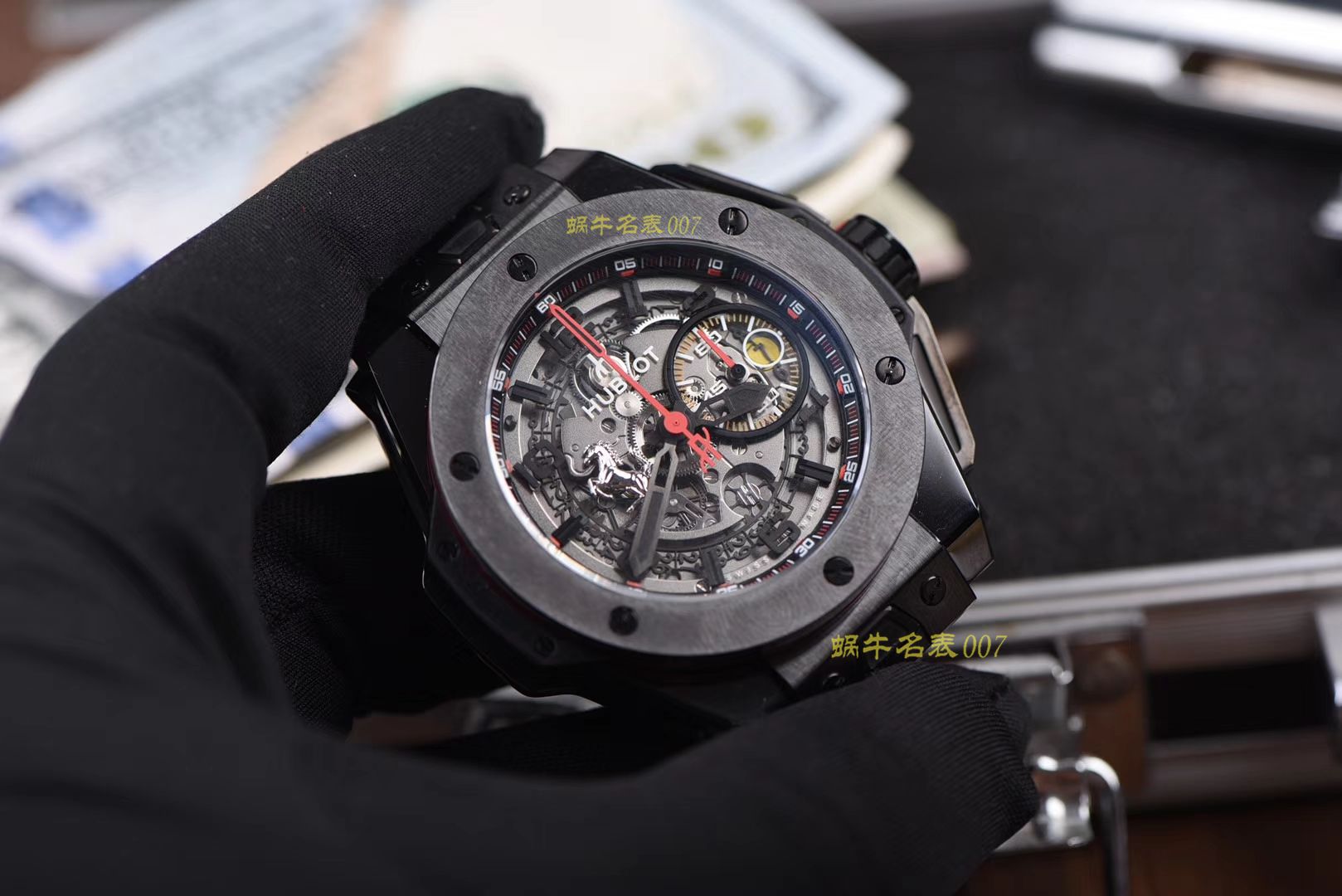  Video analysis  hublot 法拉利BIG BANG系列401.CX.0123.VR wrist watch 一比一高仿【HBBV6最新力作‼️ Hublot Big Bang Ferrari Ceramic F11系列】 / YB062