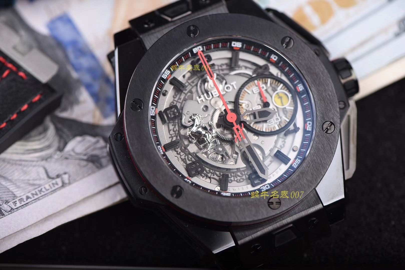  Video analysis  hublot 法拉利BIG BANG系列401.CX.0123.VR wrist watch 一比一高仿【HBBV6最新力作‼️ Hublot Big Bang Ferrari Ceramic F11系列】 / YB062