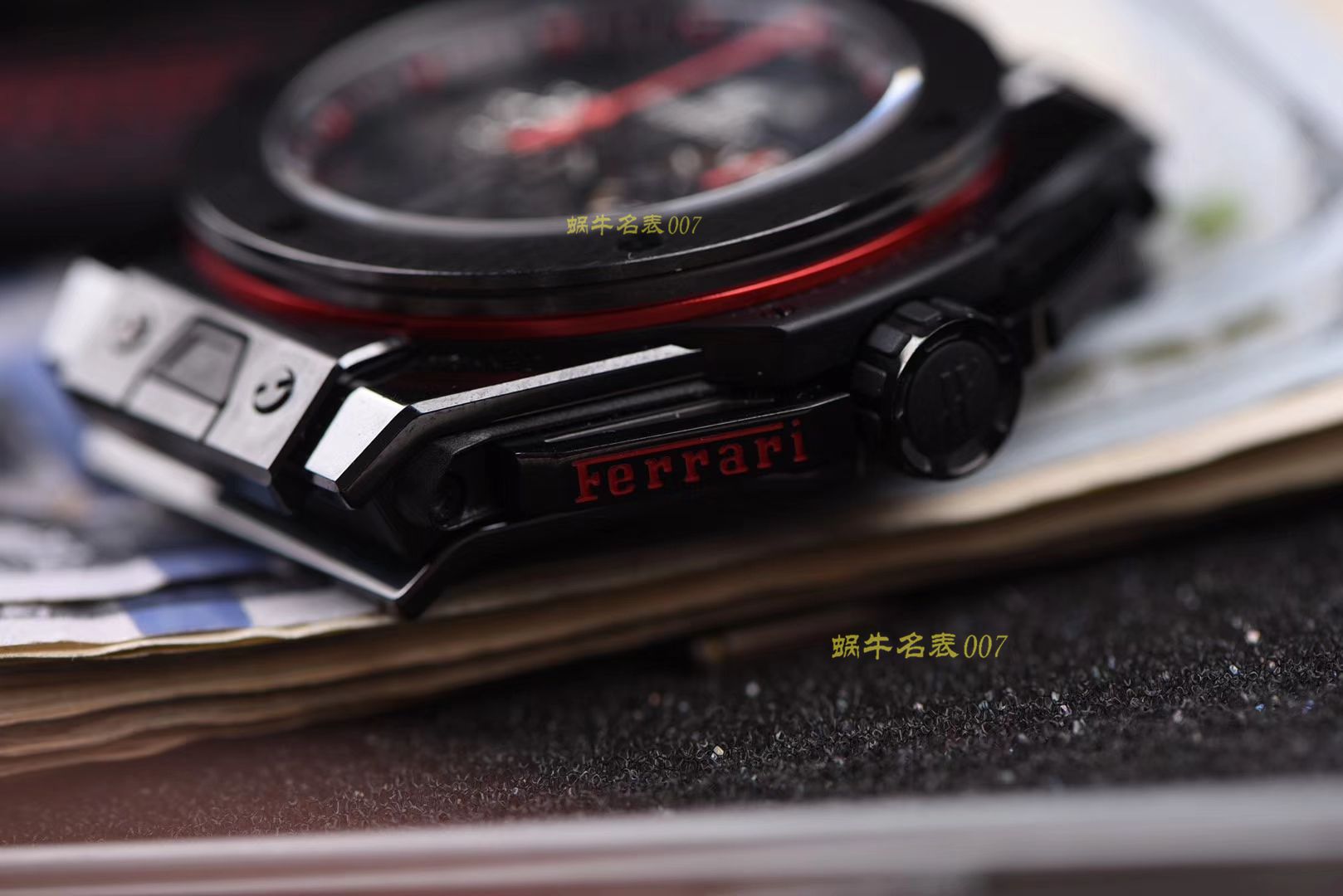  Video analysis  hublot 法拉利BIG BANG系列401.CX.0123.VR wrist watch 一比一高仿【HBBV6最新力作‼️ Hublot Big Bang Ferrari Ceramic F11系列】 / YB062