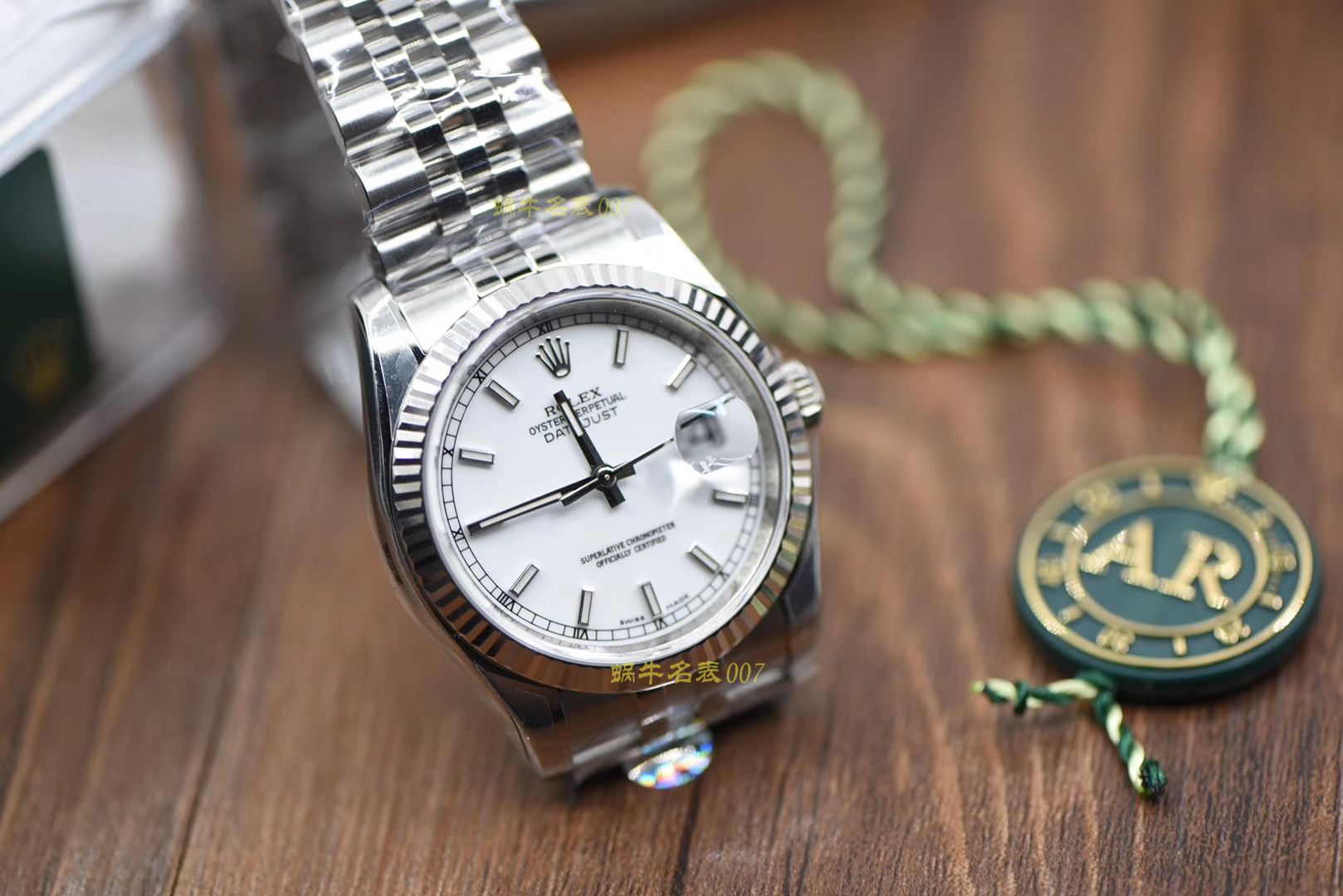  Rolex   Datejust 系列116234白盘 wrist watch 36毫米【AR一比一超A高精仿手表】 / R317