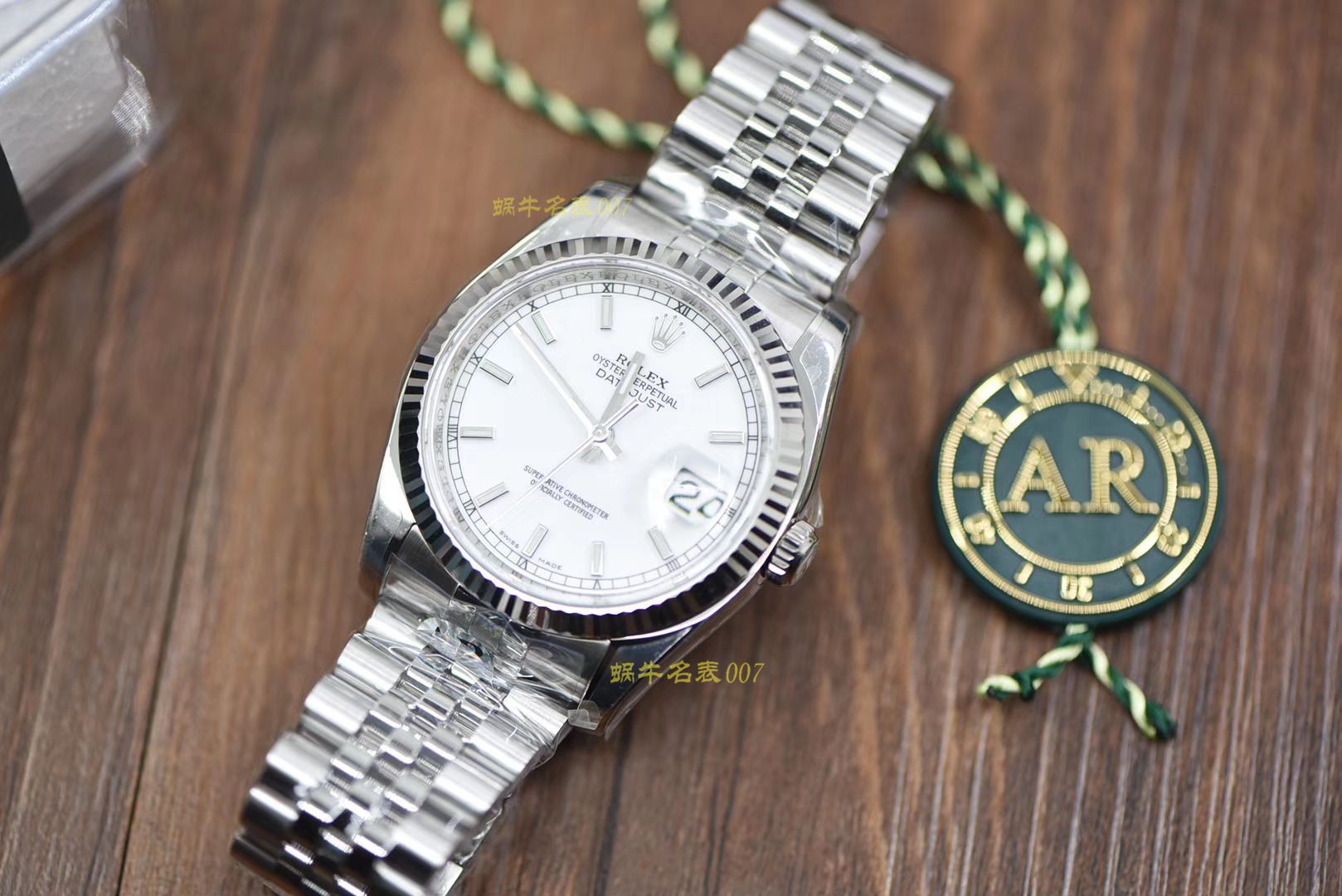  Rolex   Datejust 系列116234白盘 wrist watch 36毫米【AR一比一超A高精仿手表】 / R317