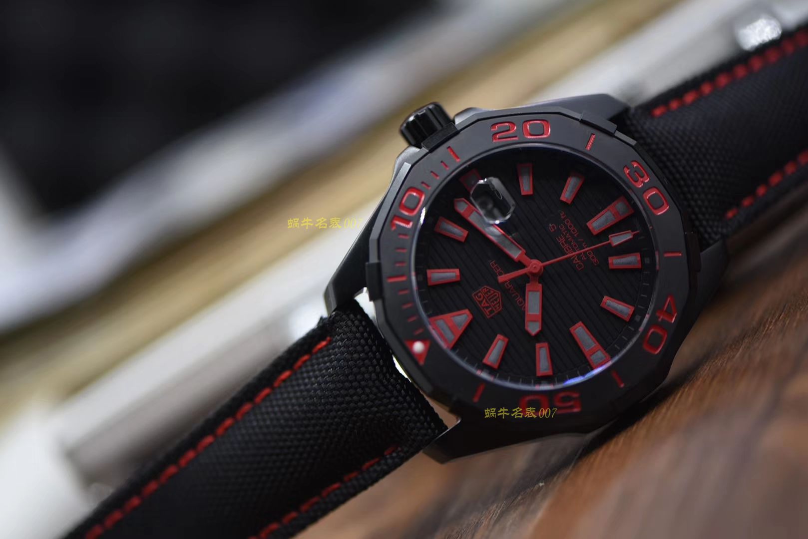 V6 Factory  top 一比一复刻版本新品TAG HEUER AQUARACER（竞潜系列） CALIBRE 5 TAG Heuer 竟潜43mm / TG068