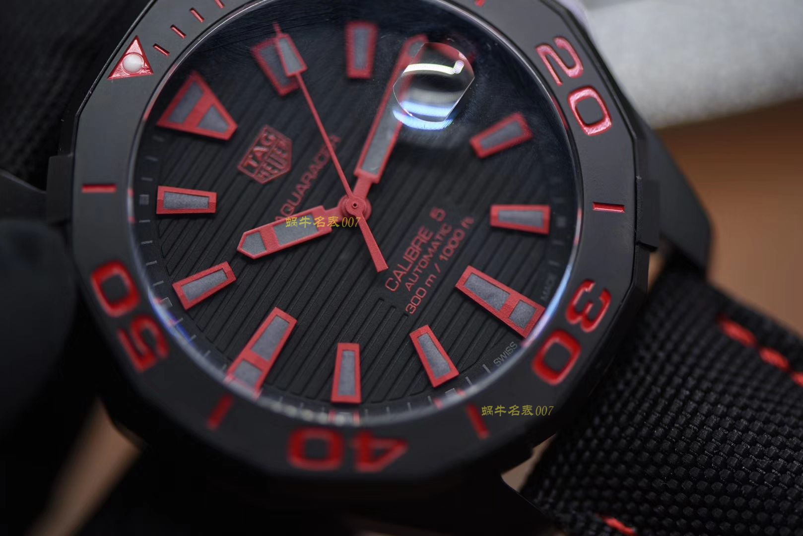 V6 Factory  top 一比一复刻版本新品TAG HEUER AQUARACER（竞潜系列） CALIBRE 5 TAG Heuer 竟潜43mm / TG068