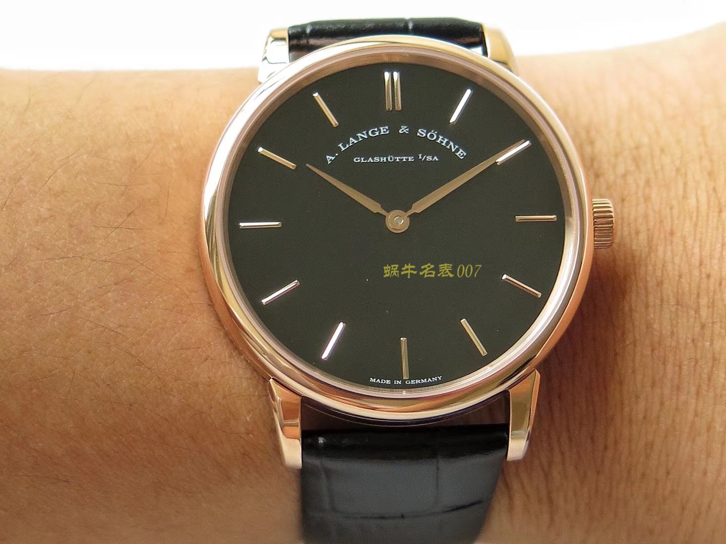 【SV一比一复刻高仿手表】朗格SAXONIA系列205.086、211.027 wrist watch （多色表盘可选） / LS013