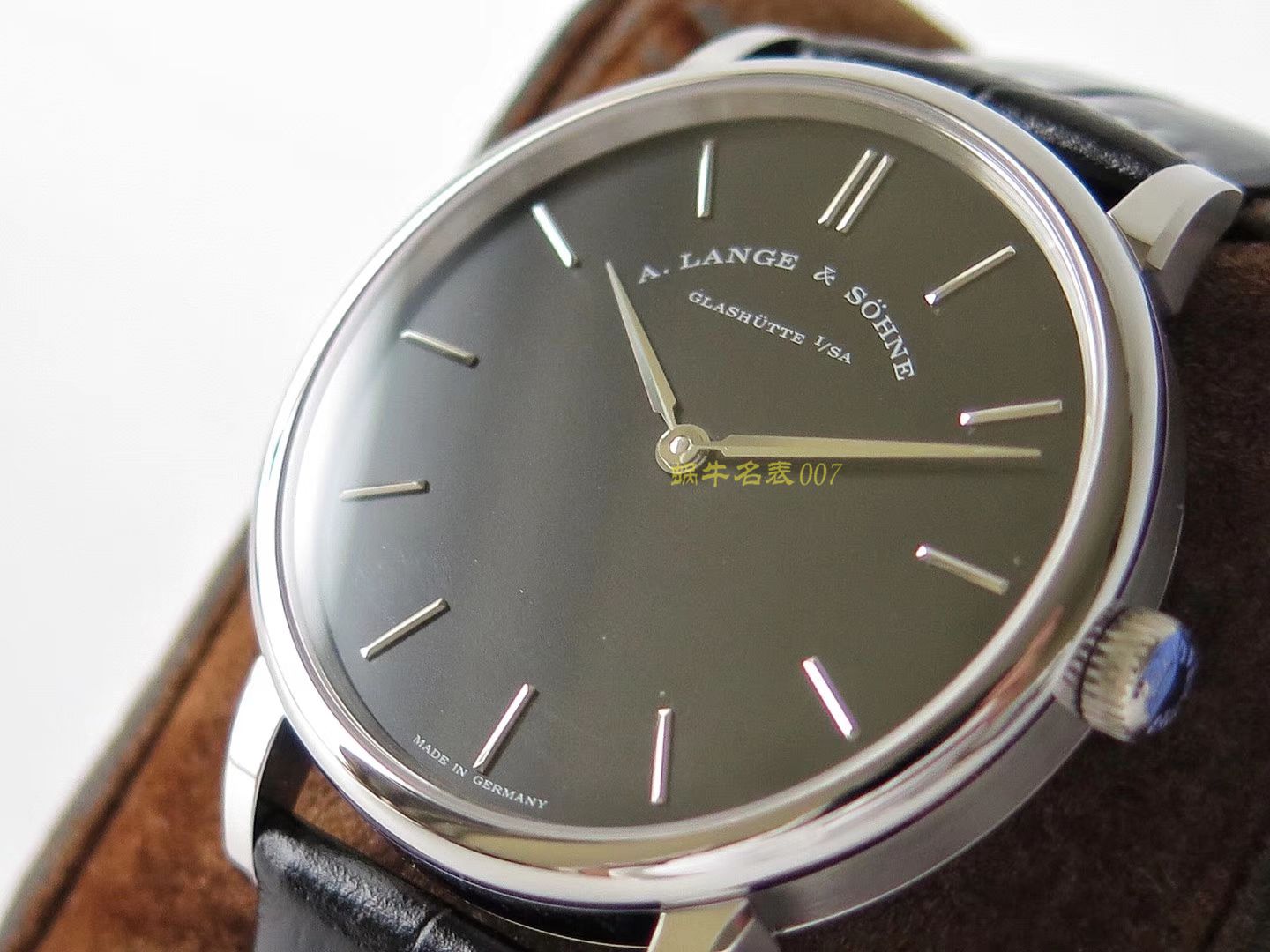 【SV一比一复刻高仿手表】朗格SAXONIA系列205.086、211.027 wrist watch （多色表盘可选） / LS013