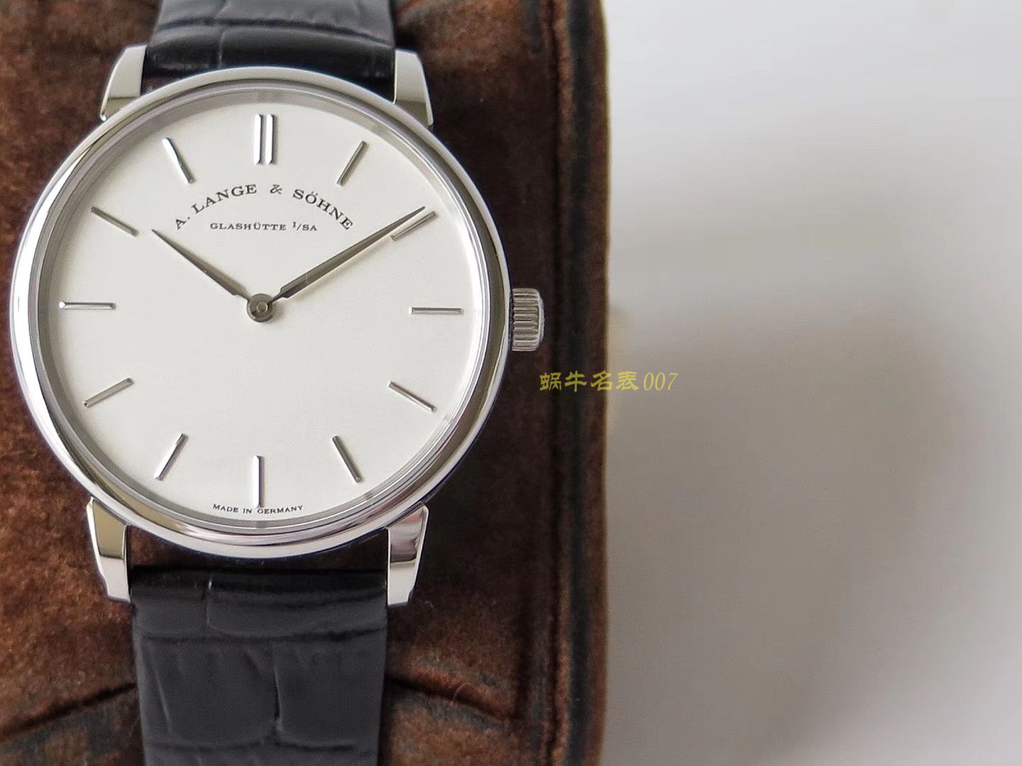【SV一比一复刻高仿手表】朗格SAXONIA系列205.086、211.027 wrist watch （多色表盘可选） / LS013