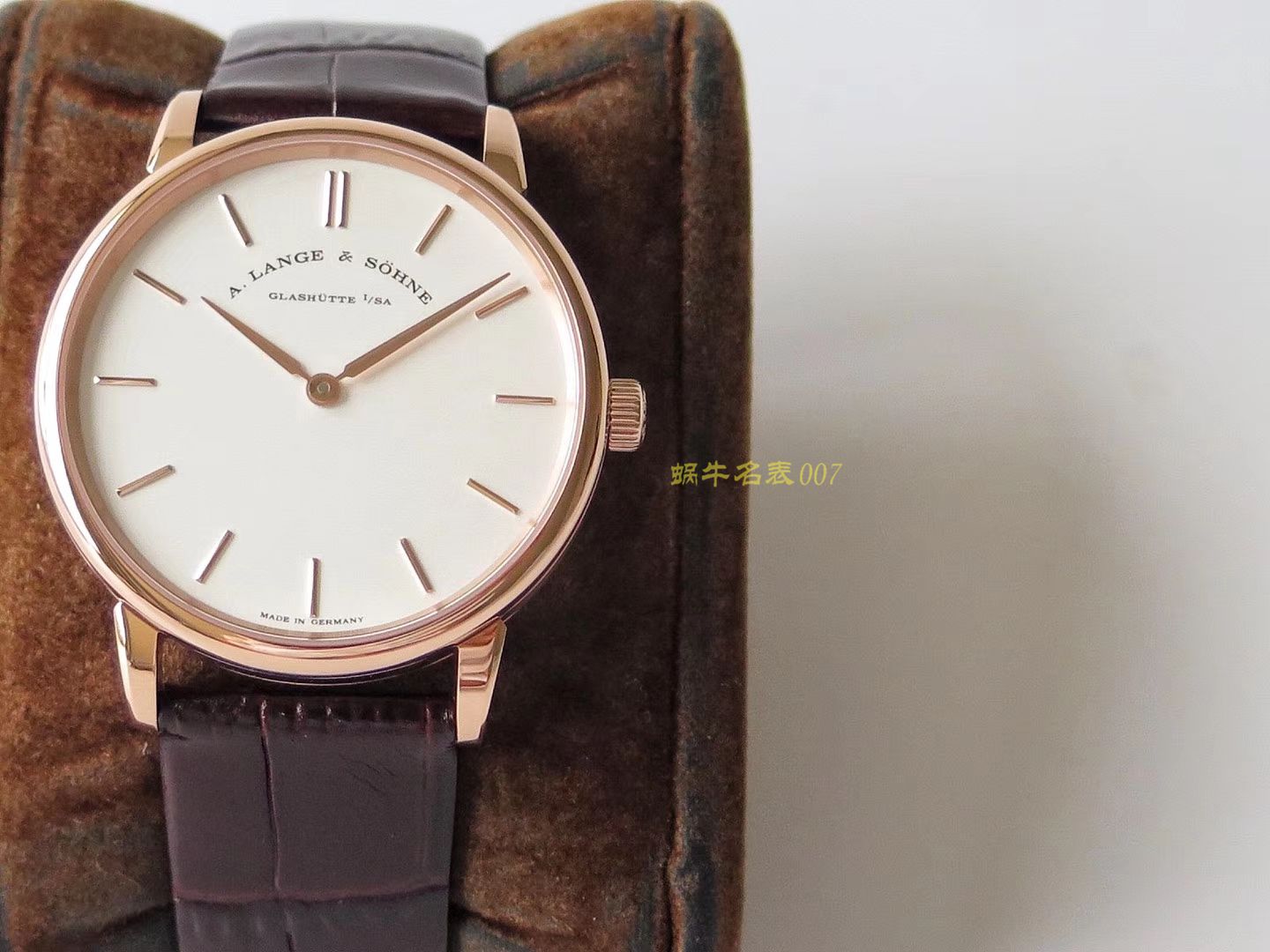 【SV一比一超A高仿手表】朗格SAXONIA系列211.033 wrist watch （多色表盘可选） / LS016