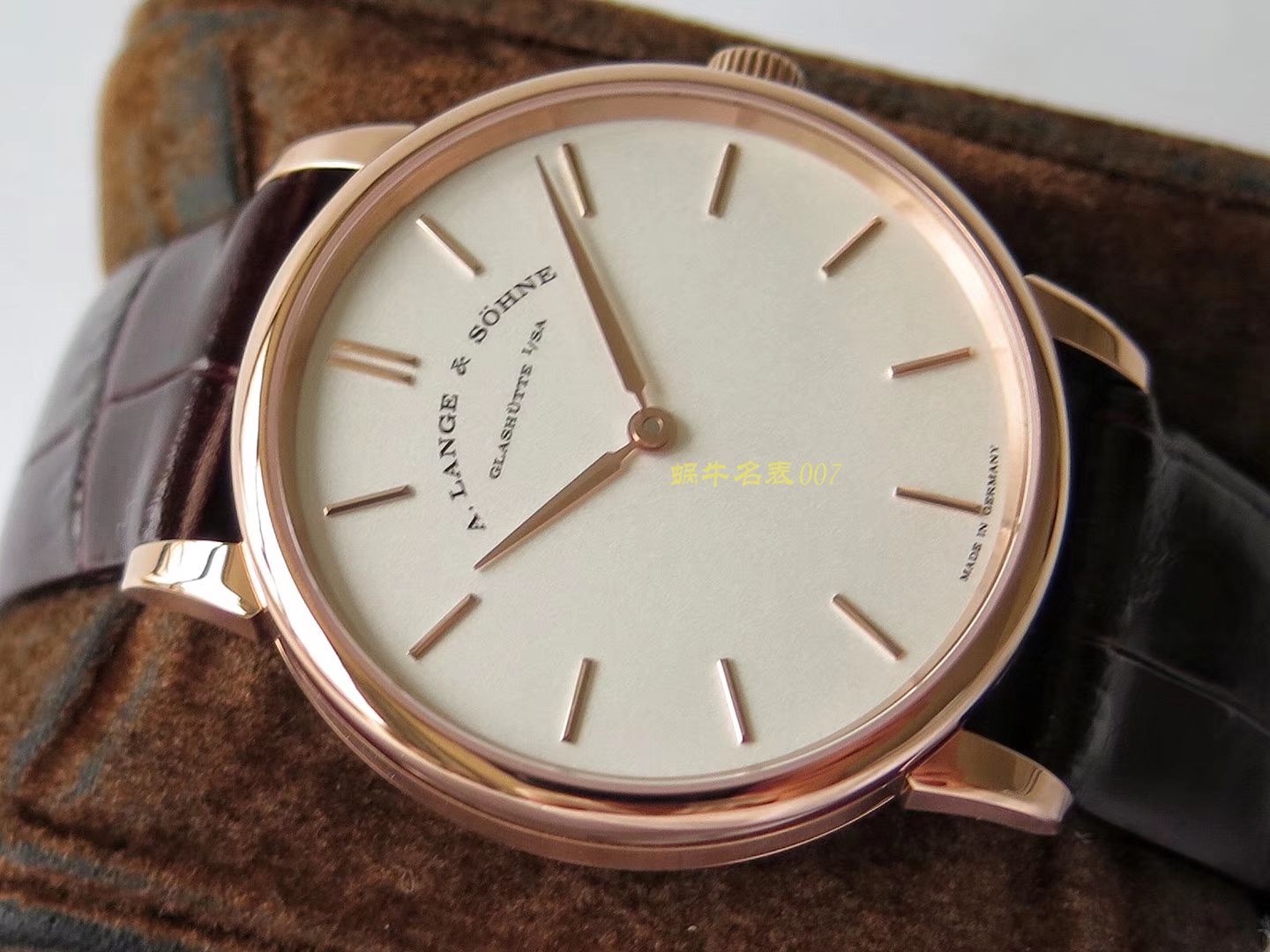 【SV一比一超A高仿手表】朗格SAXONIA系列211.033 wrist watch （多色表盘可选） / LS016